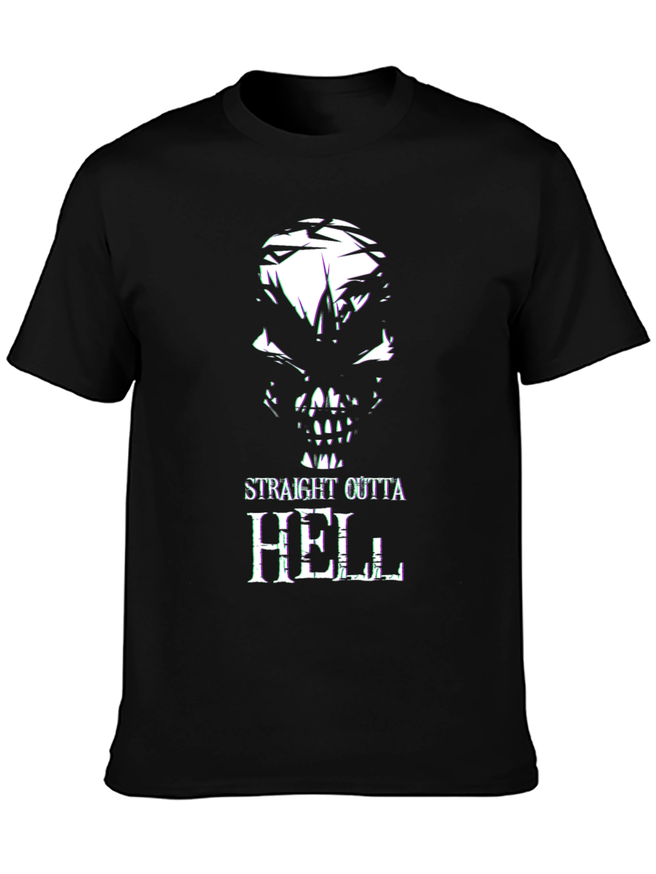 Straight Outta Hell Graphic T-Shirt