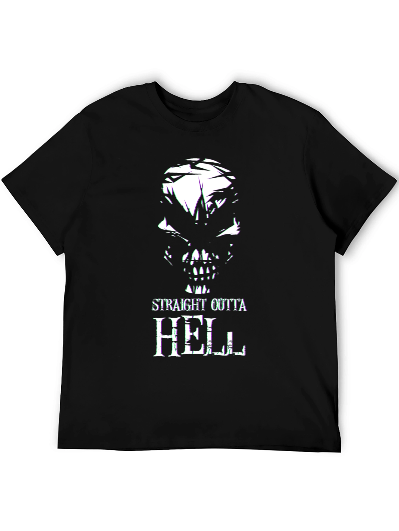 Straight Outta Hell Graphic T-Shirt