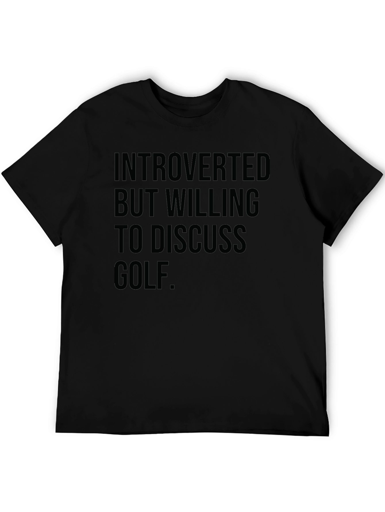 Introverted Golf Enthusiast T-Shirt