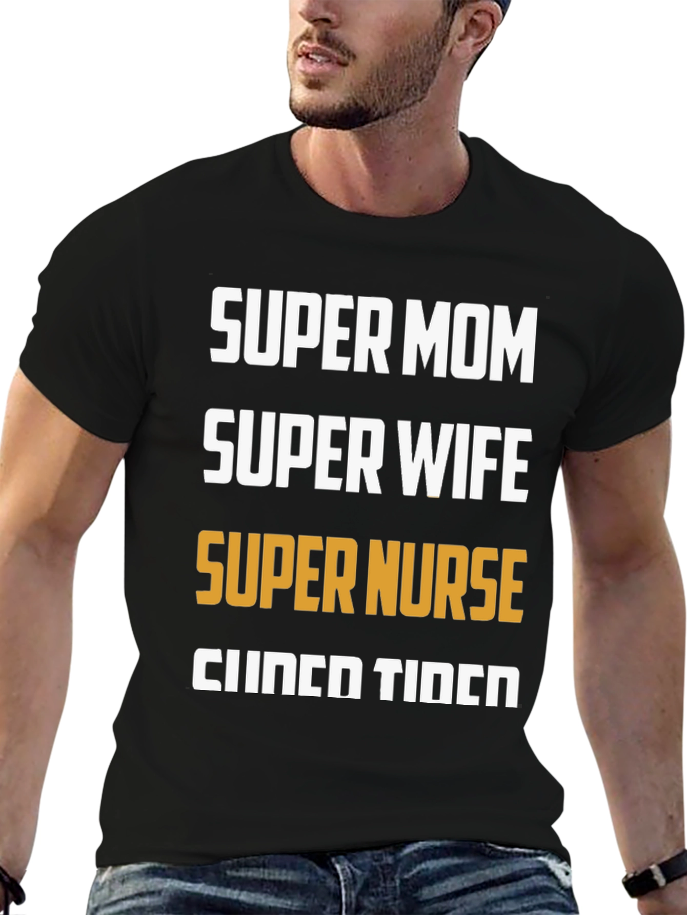 Super Mom Wife Nurse Cinco De Mayo T-Shirt