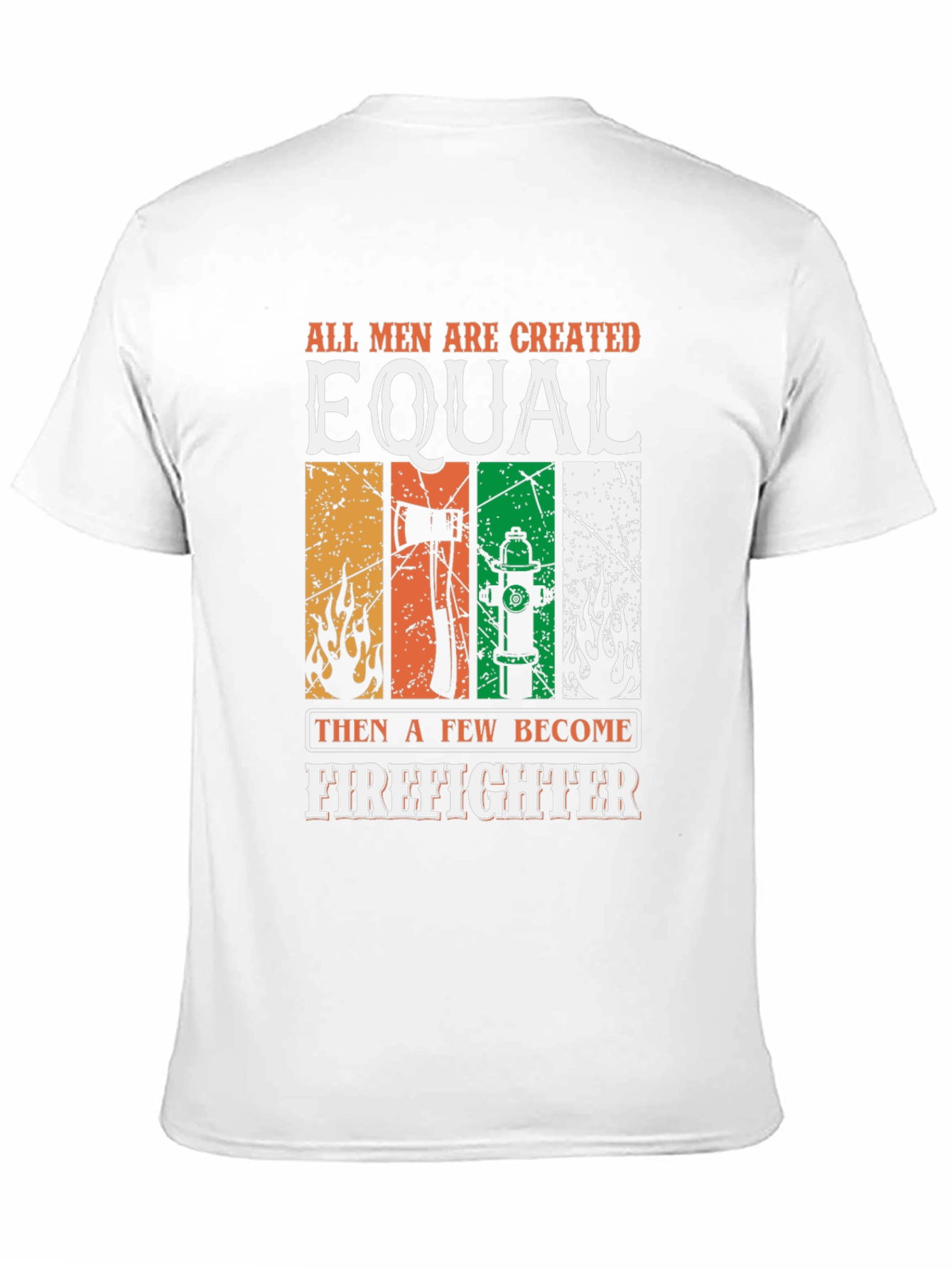 Firefighter Graphic Tee - Mens Black T-Shirt