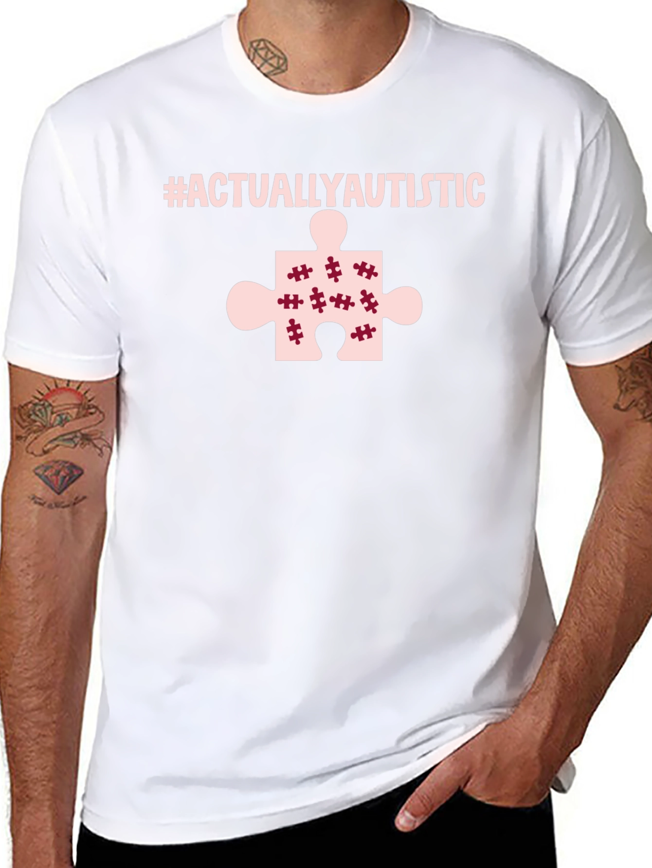 Actually Autistic Graphic T-Shirt