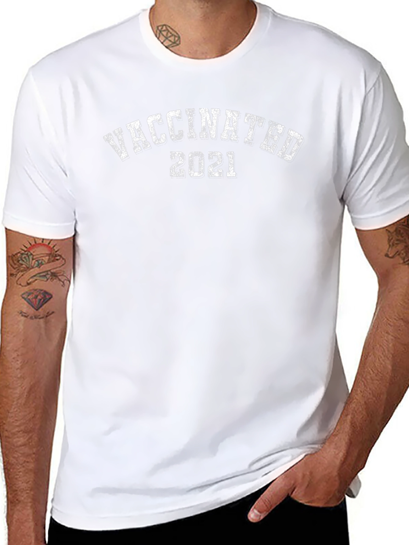 Vaccinated 2021 Graphic T-Shirt