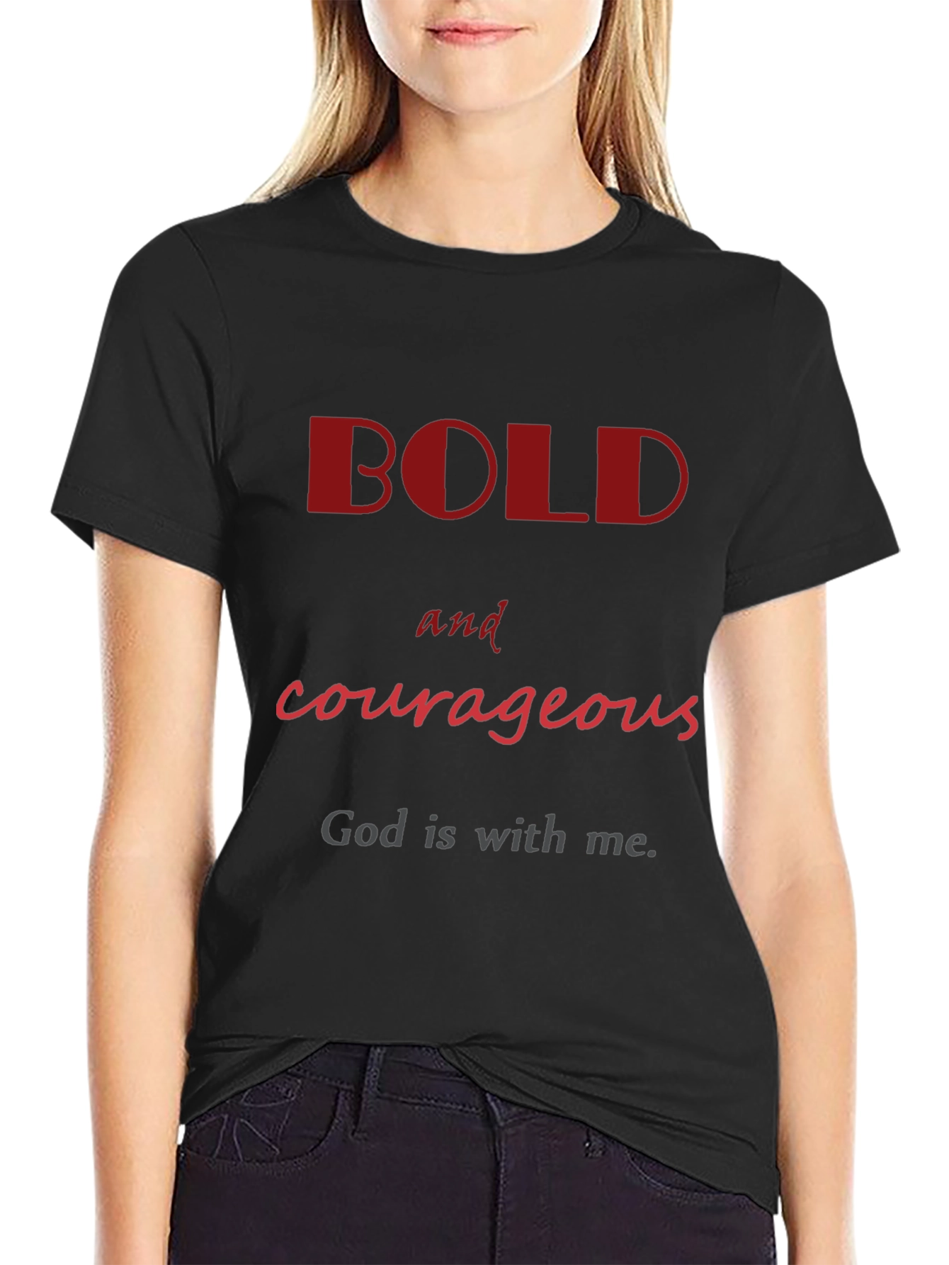Bold & Courageous Graphic T-Shirt
