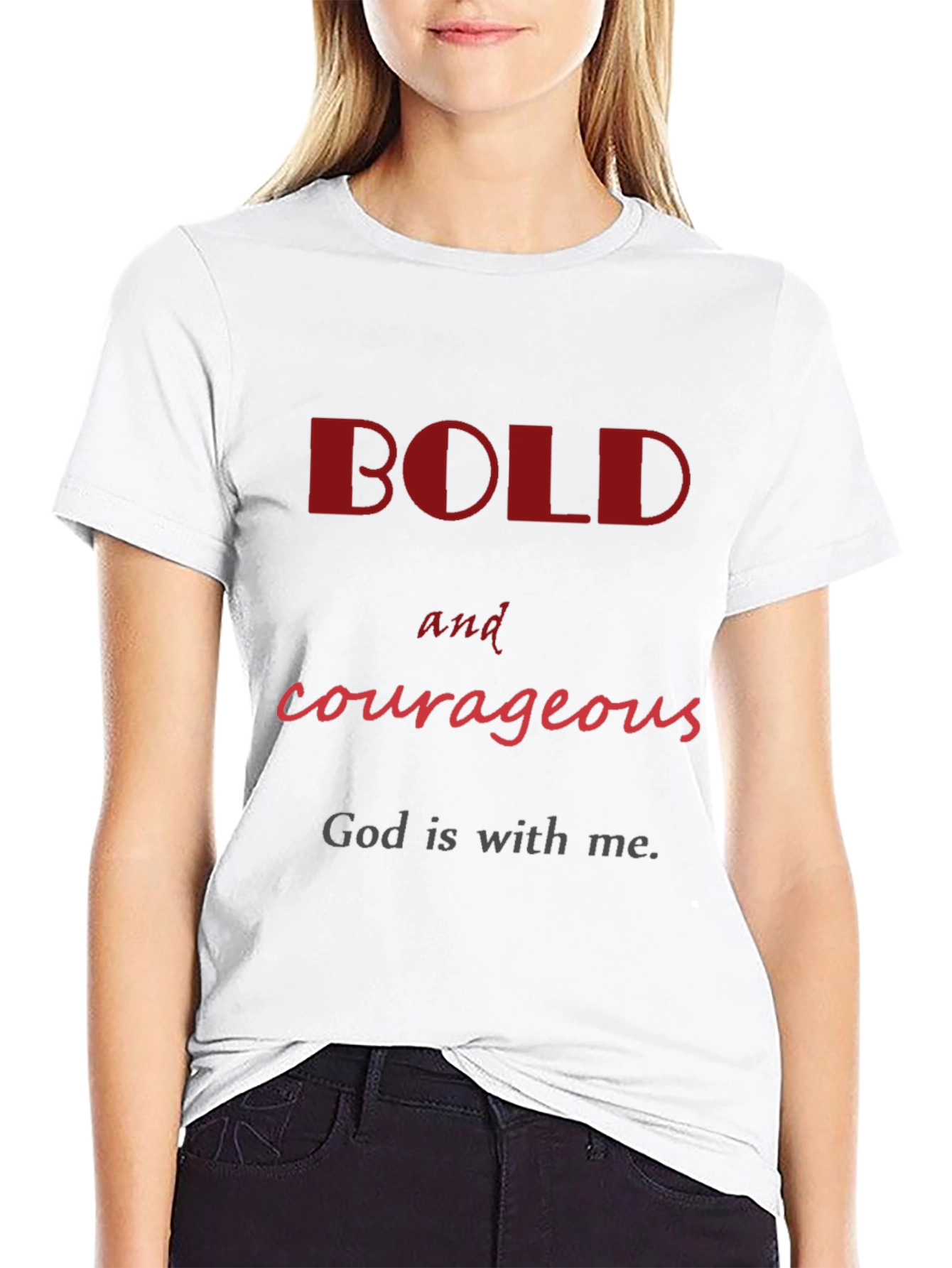 Bold & Courageous Graphic T-Shirt