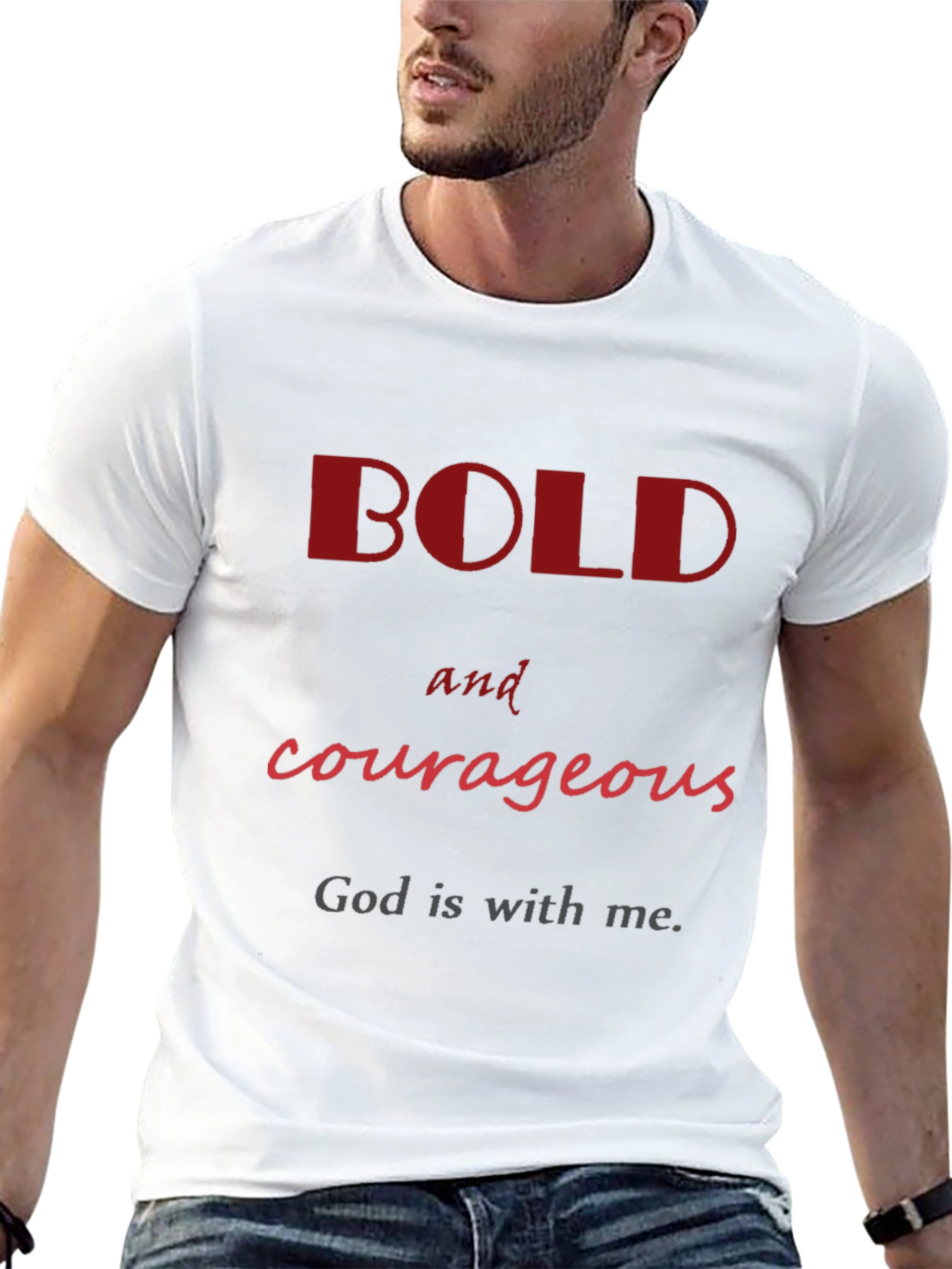 Bold & Courageous Graphic T-Shirt