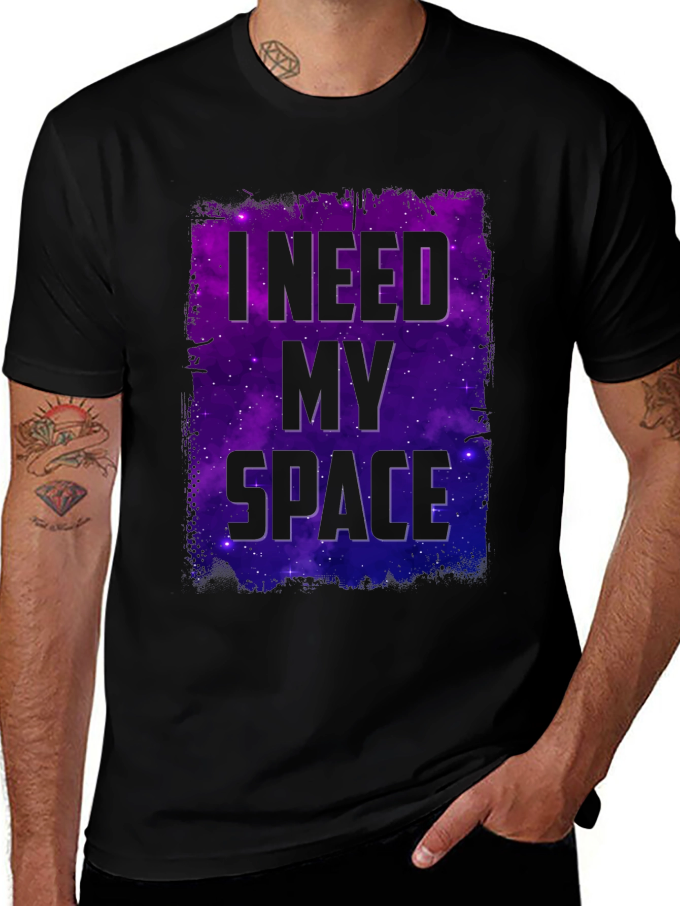 I Need My Space Galaxy T-Shirt