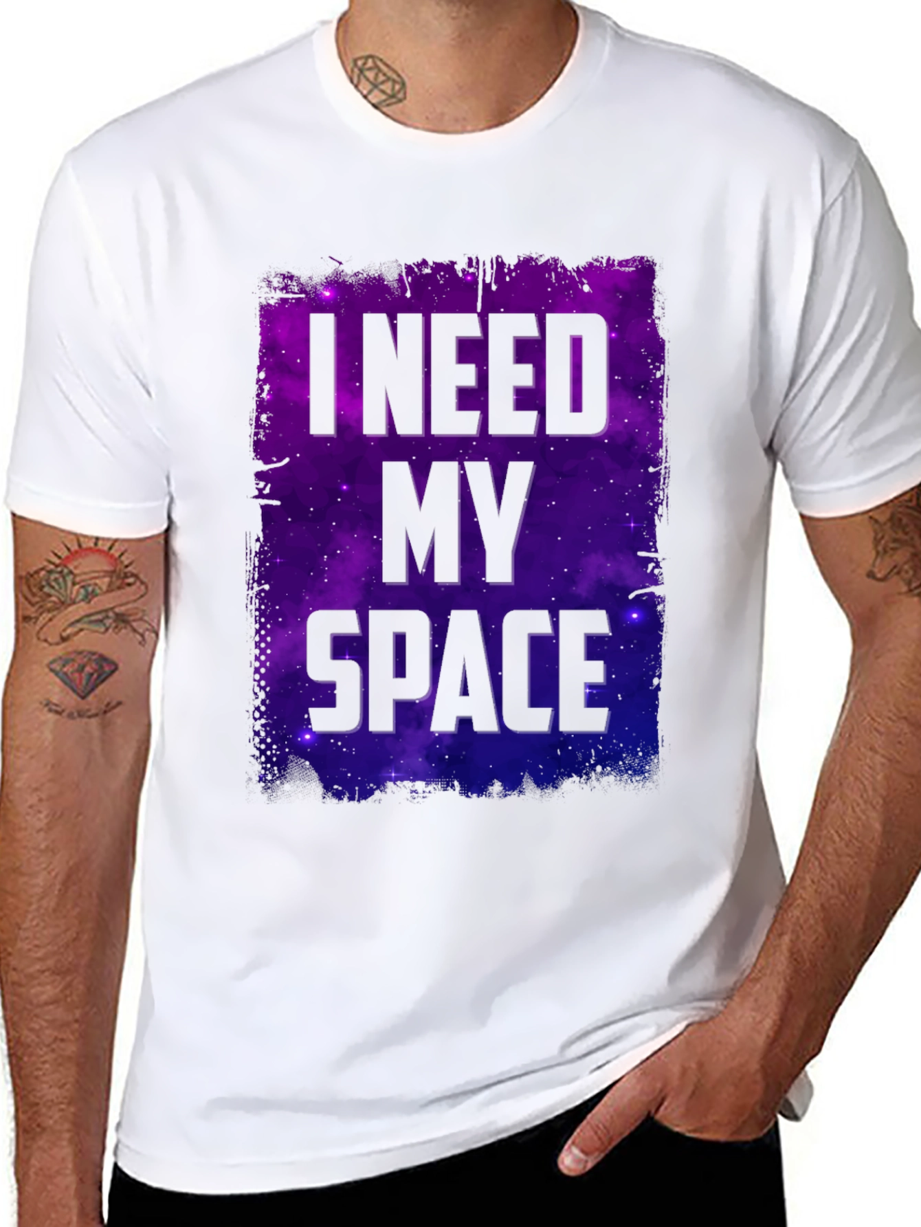 I Need My Space Galaxy T-Shirt