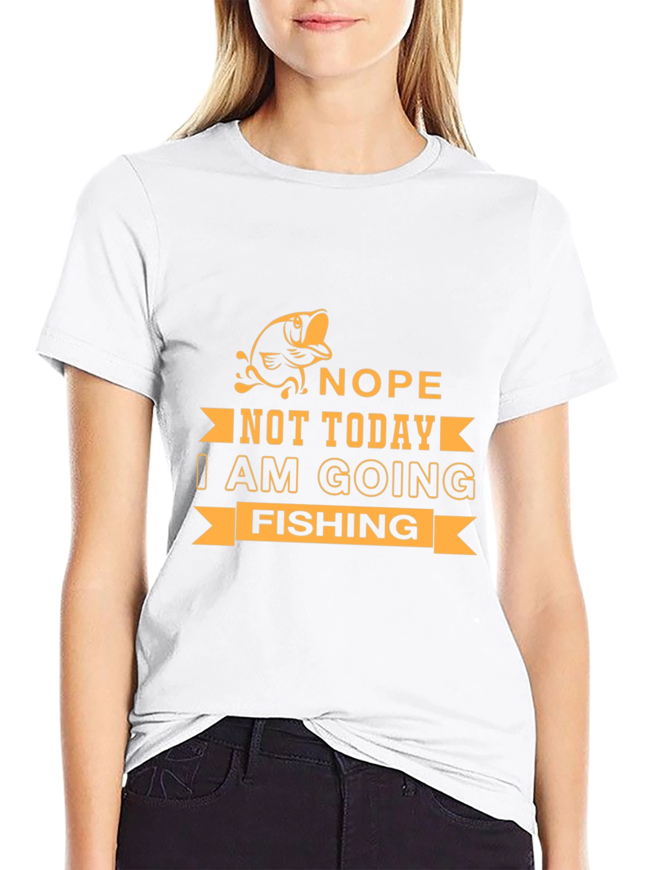 Funny Fishing T-Shirt - Nope Not Today