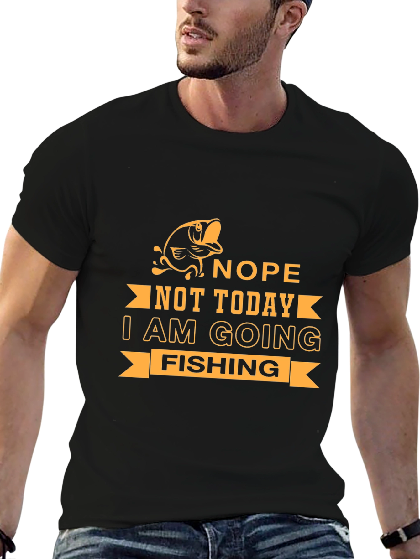 Funny Fishing T-Shirt - Nope Not Today