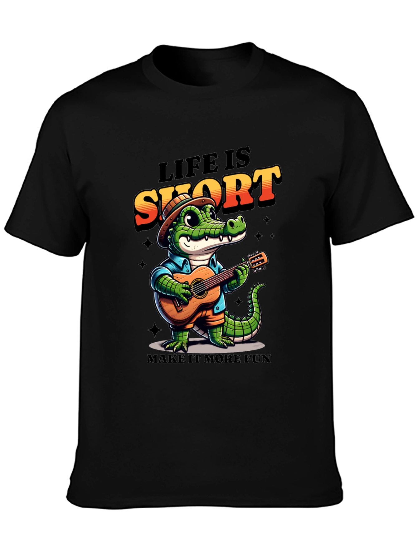 Life is Short Crocodile T-Shirt