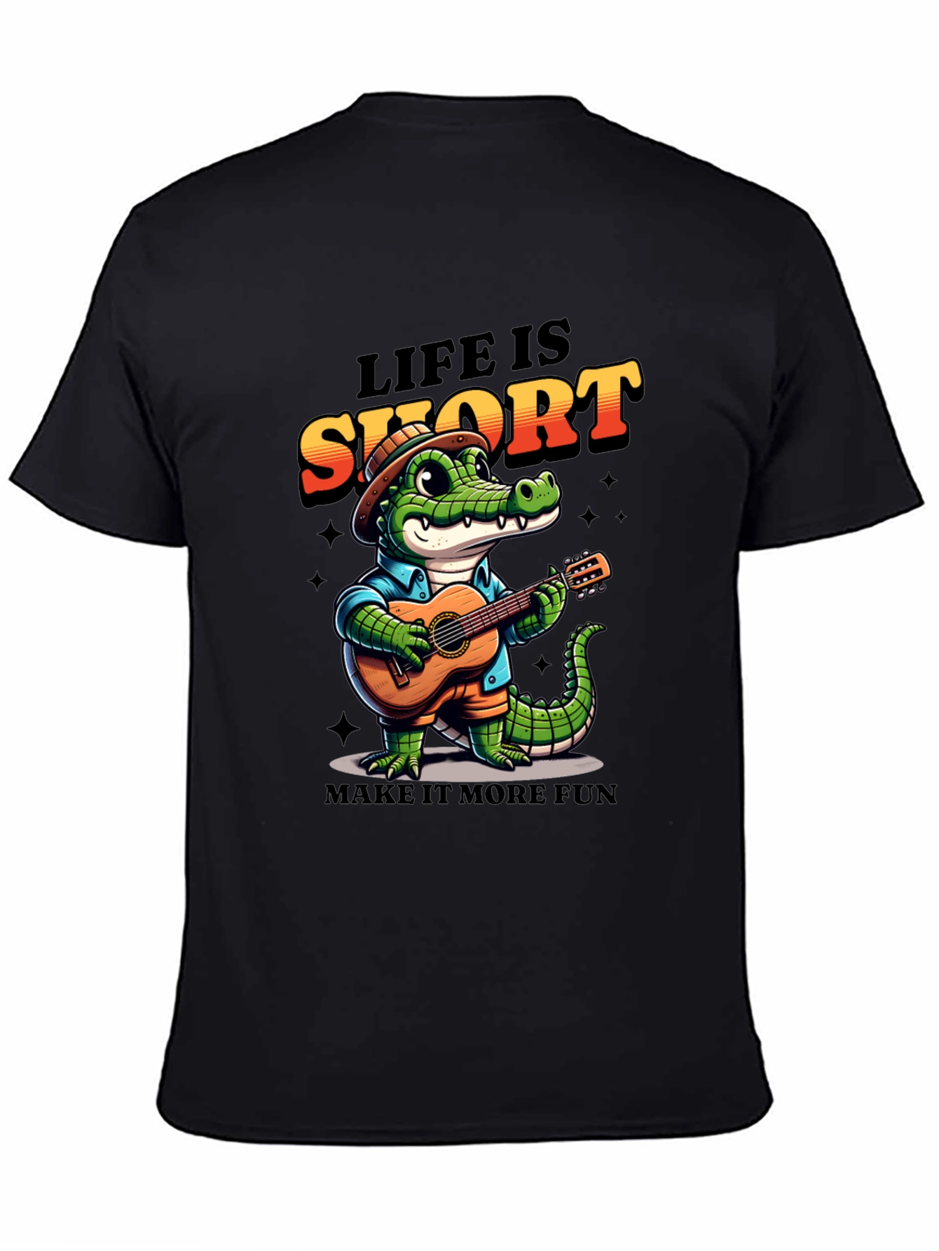 Life is Short Crocodile T-Shirt