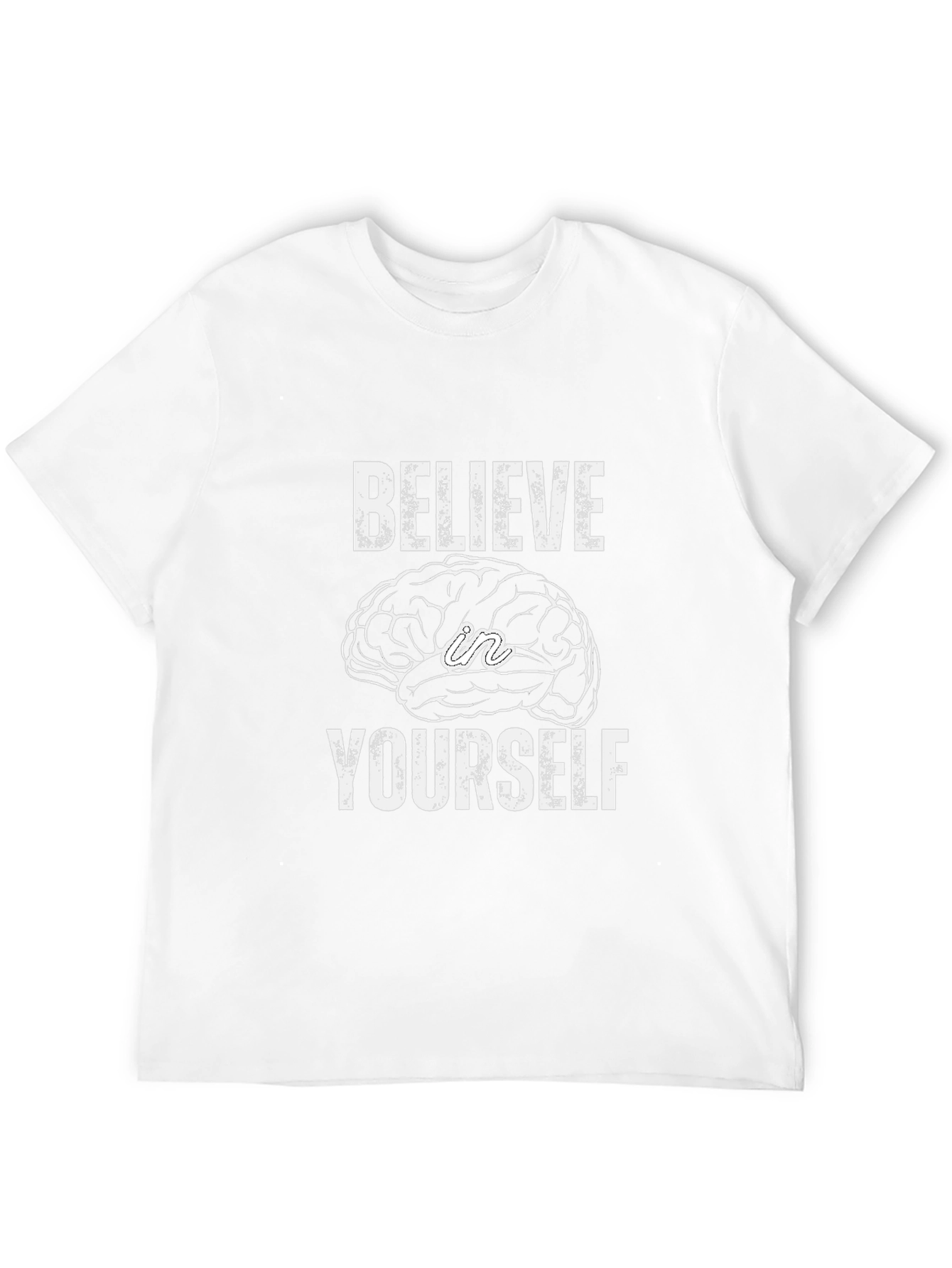 Believe in Yourself Graphic T-Shirt - Black
