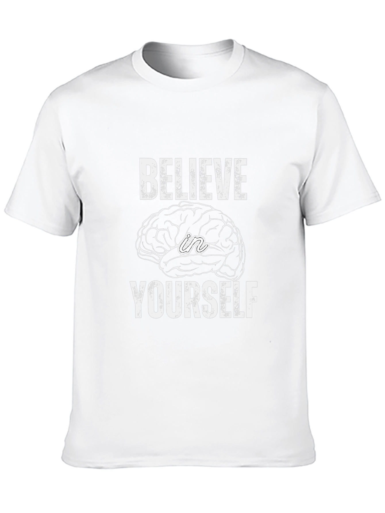 Believe in Yourself Graphic T-Shirt - Black