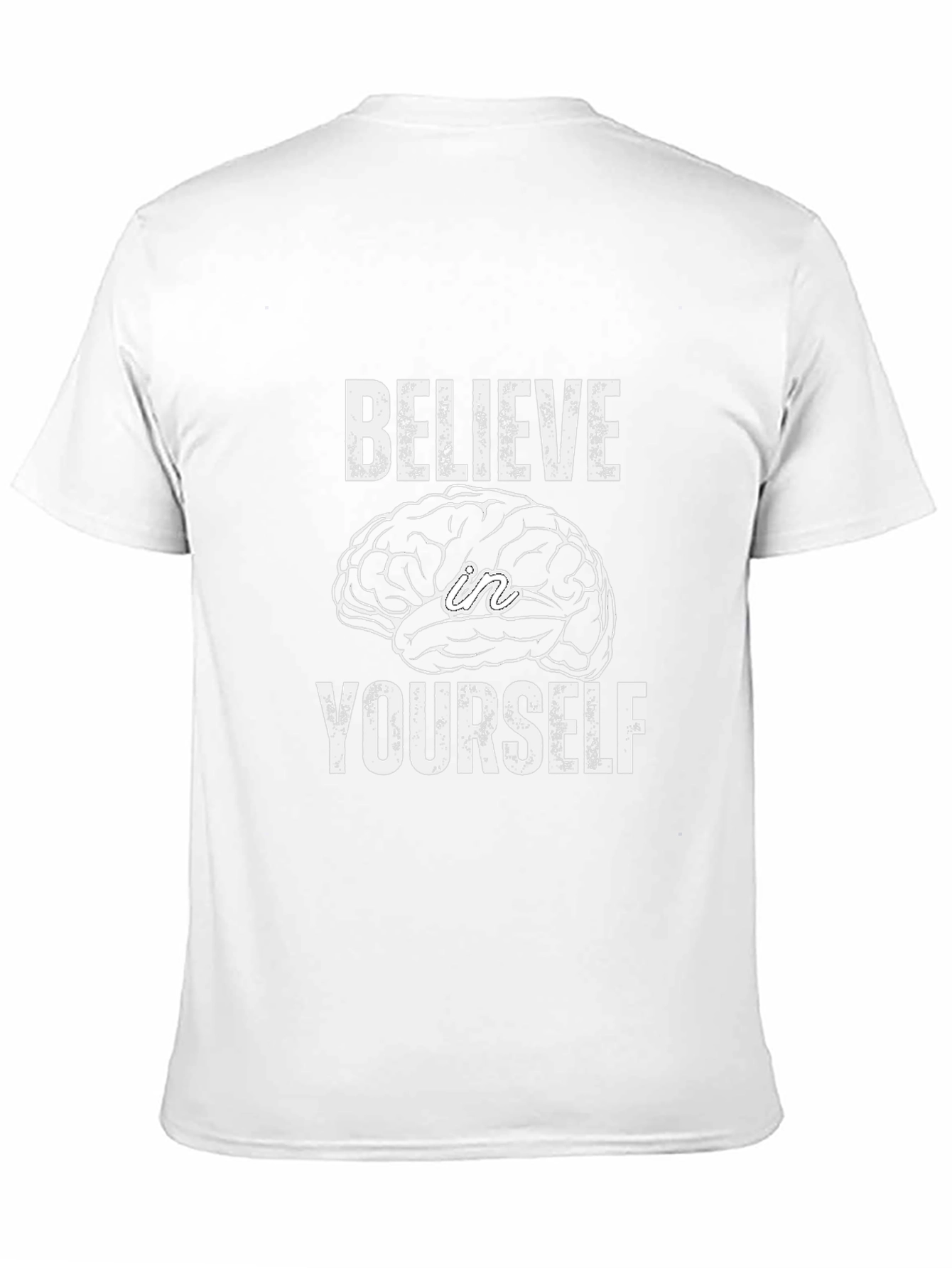 Believe in Yourself Graphic T-Shirt - Black