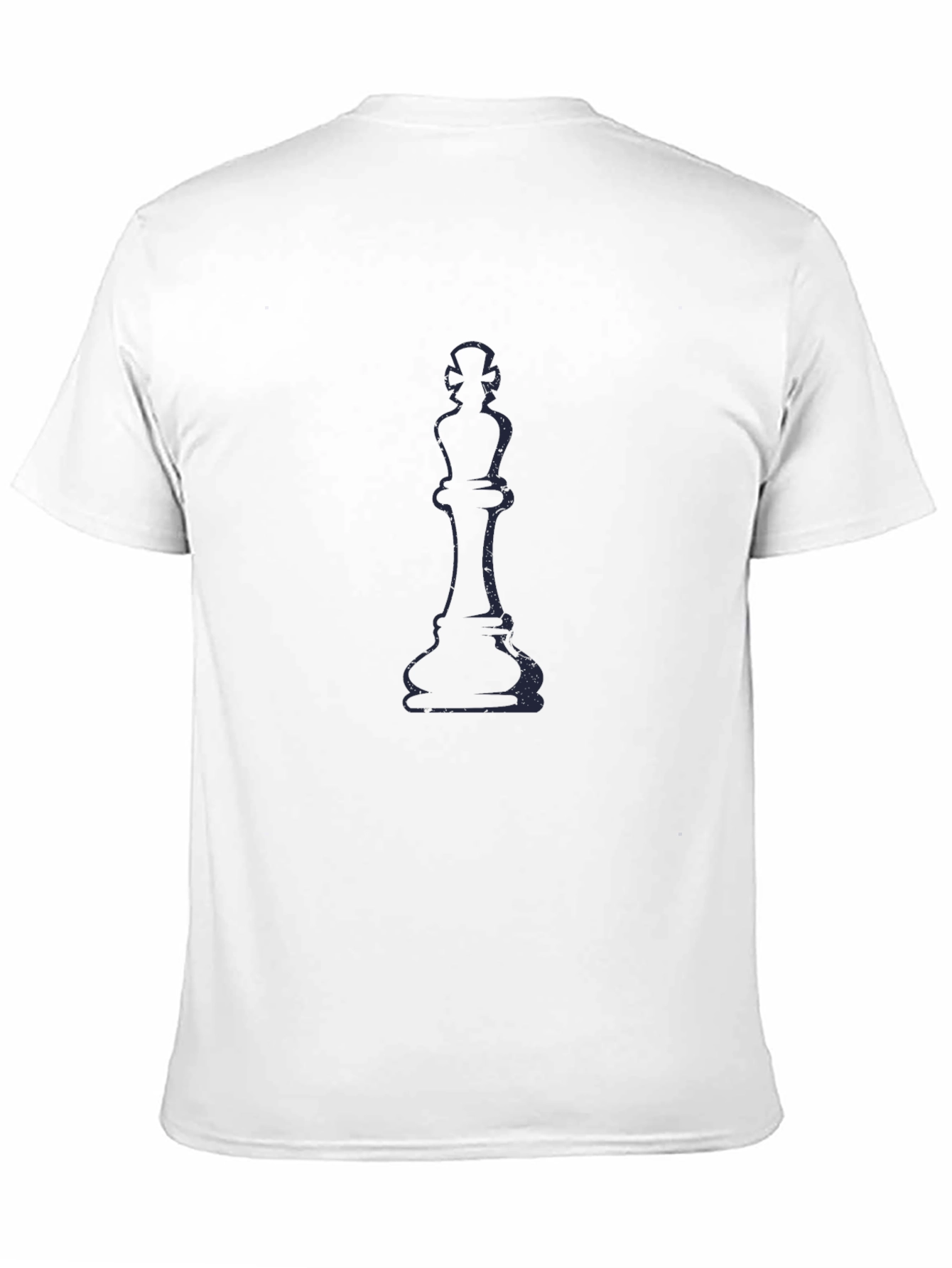 King Chess Piece Graphic Tee - Mens Black T-Shirt