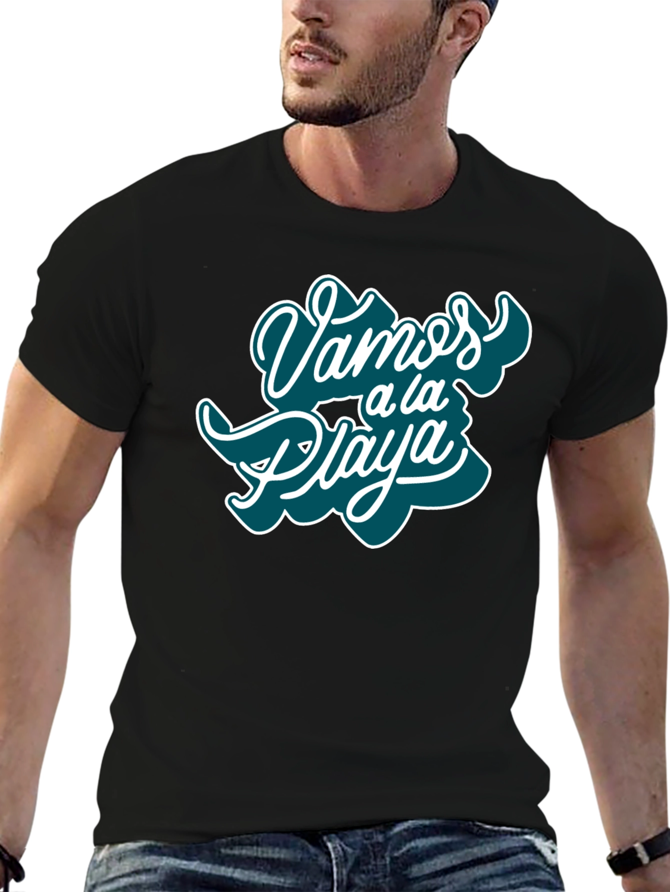 Vamos a la Playa T-Shirt - Stylish Vacation Tee