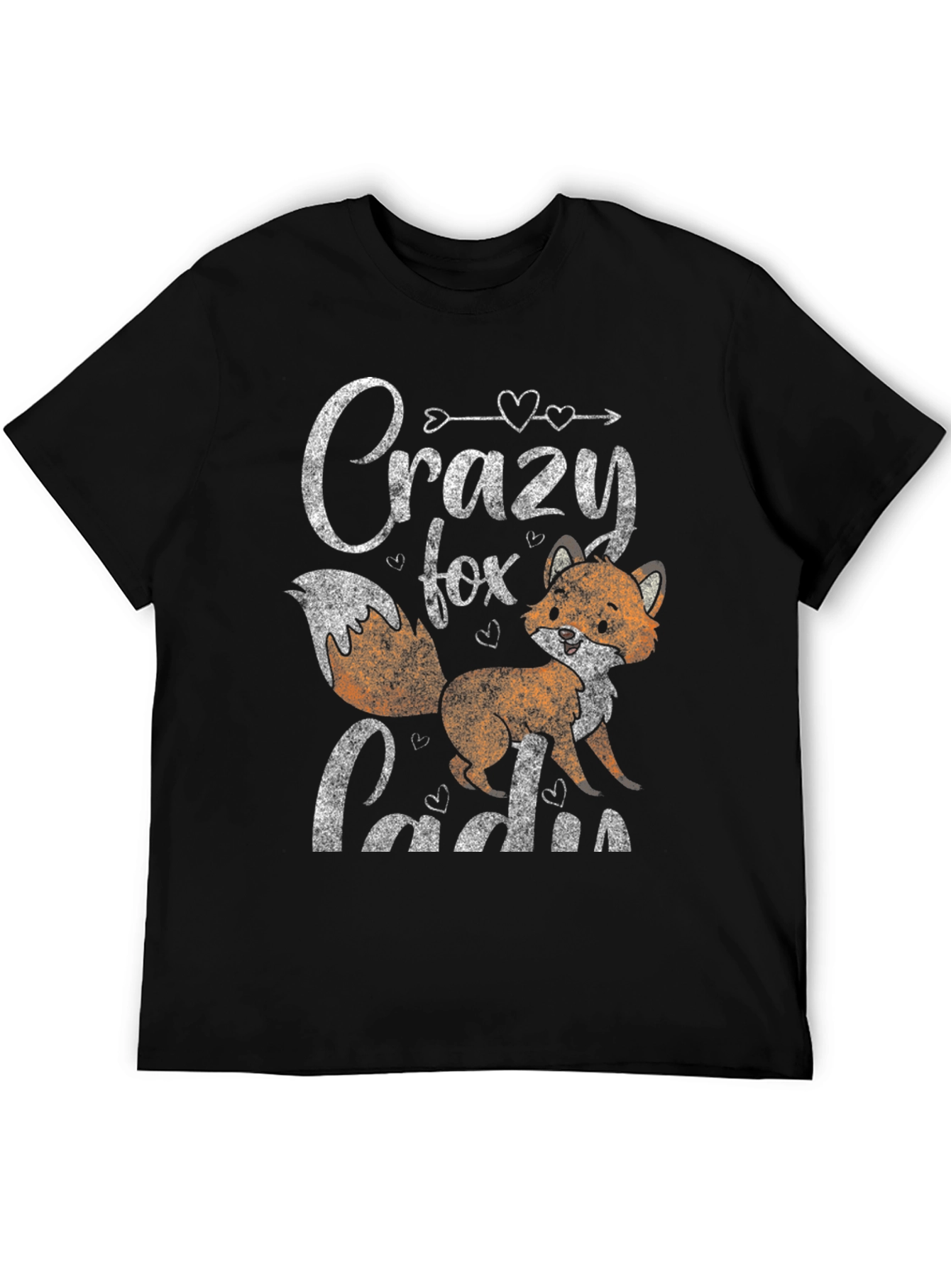 Crazy Fox Lady Graphic Tee