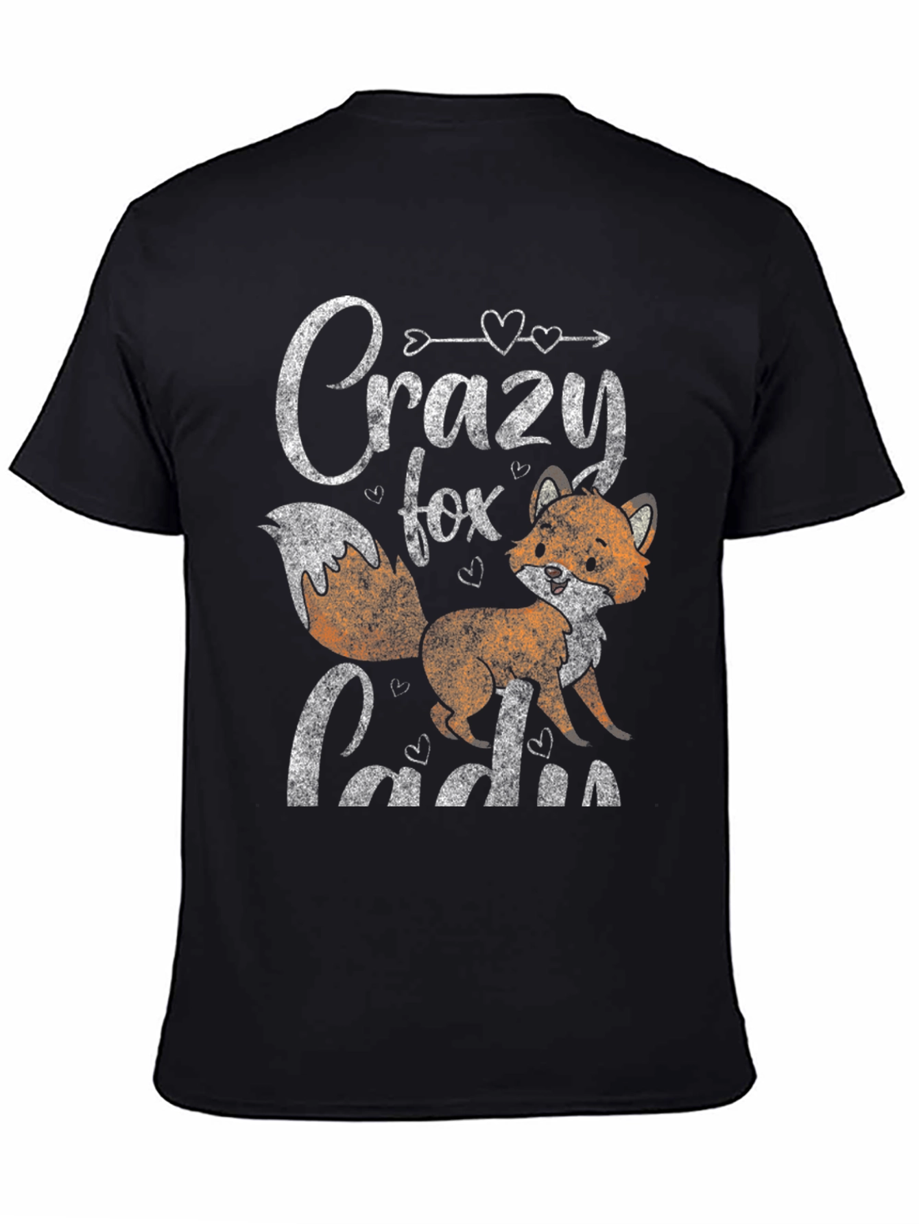 Crazy Fox Lady Graphic Tee