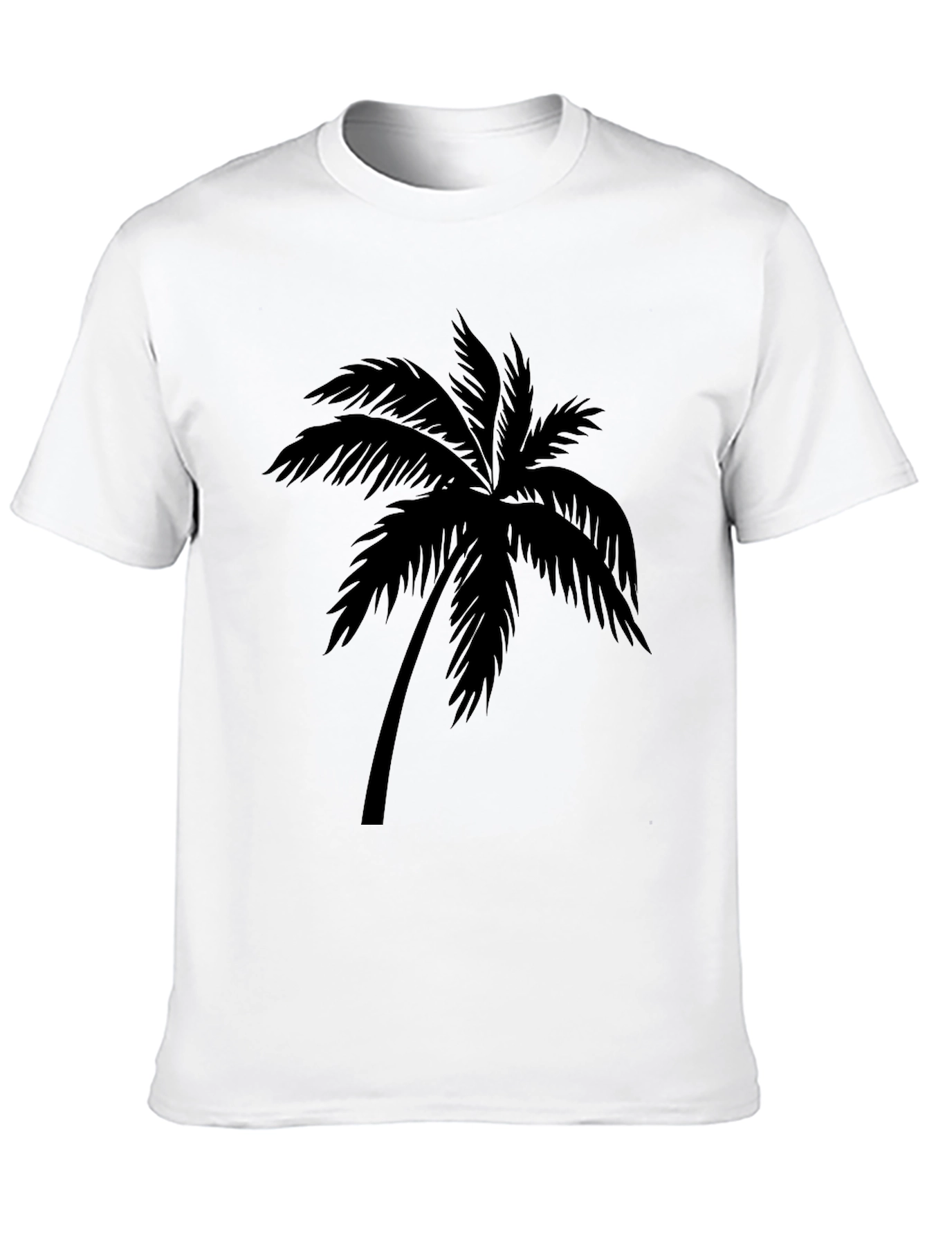 Palm Tree Silhouette Graphic T-Shirt