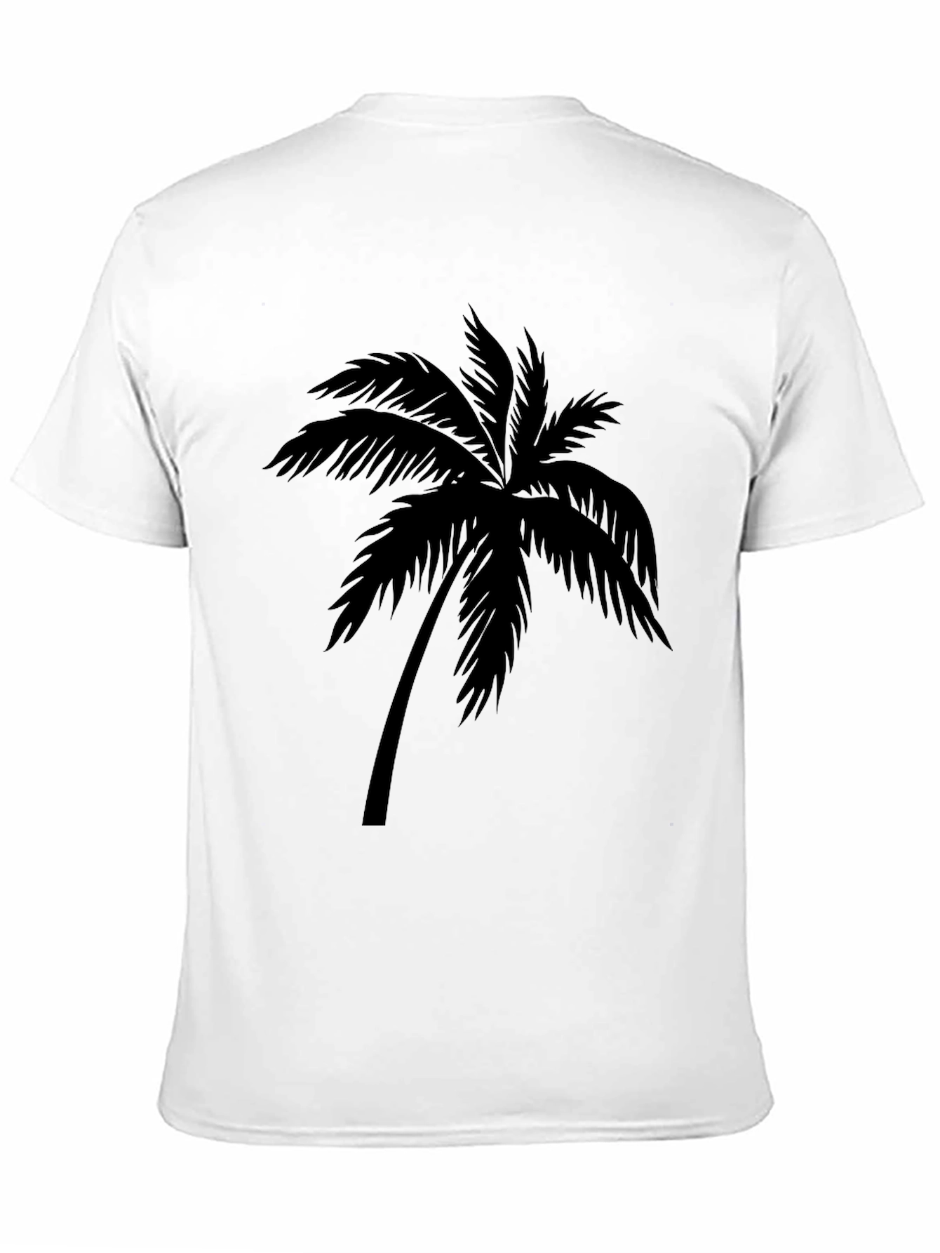 Palm Tree Silhouette Graphic T-Shirt