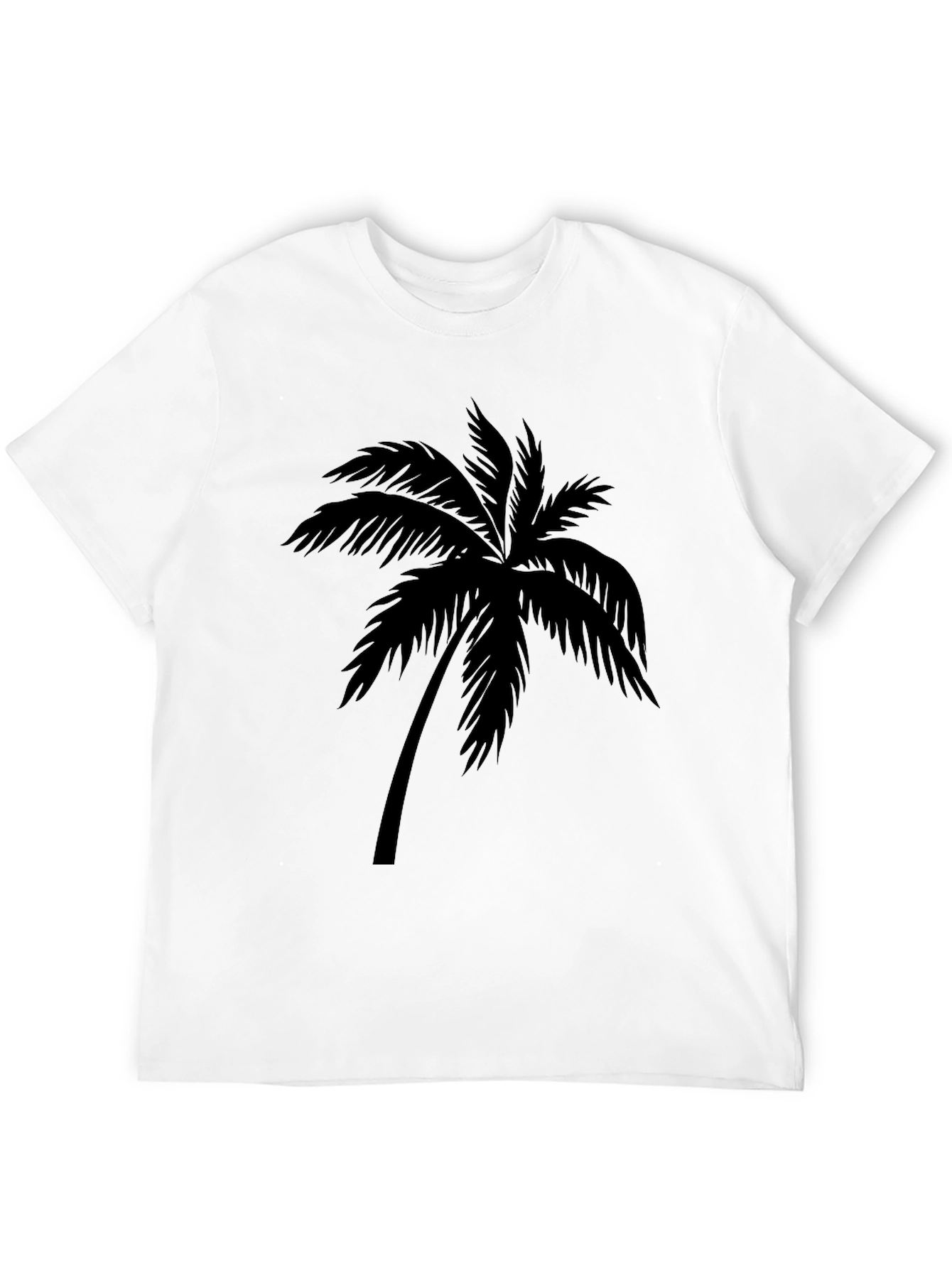 Palm Tree Silhouette Graphic T-Shirt