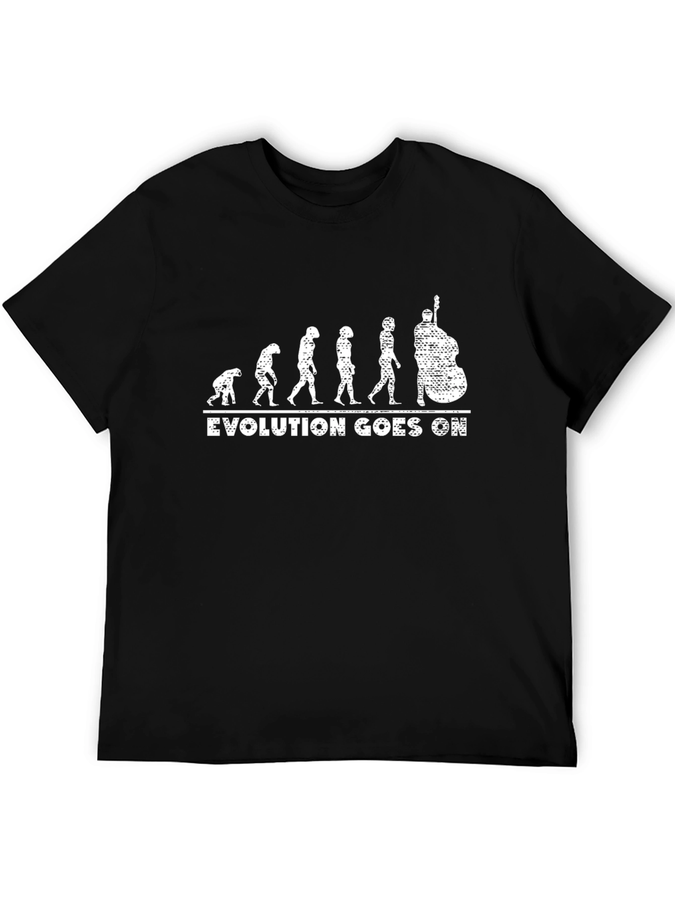 Evolution Bass Guitar T-Shirt: Funny Musician Tee