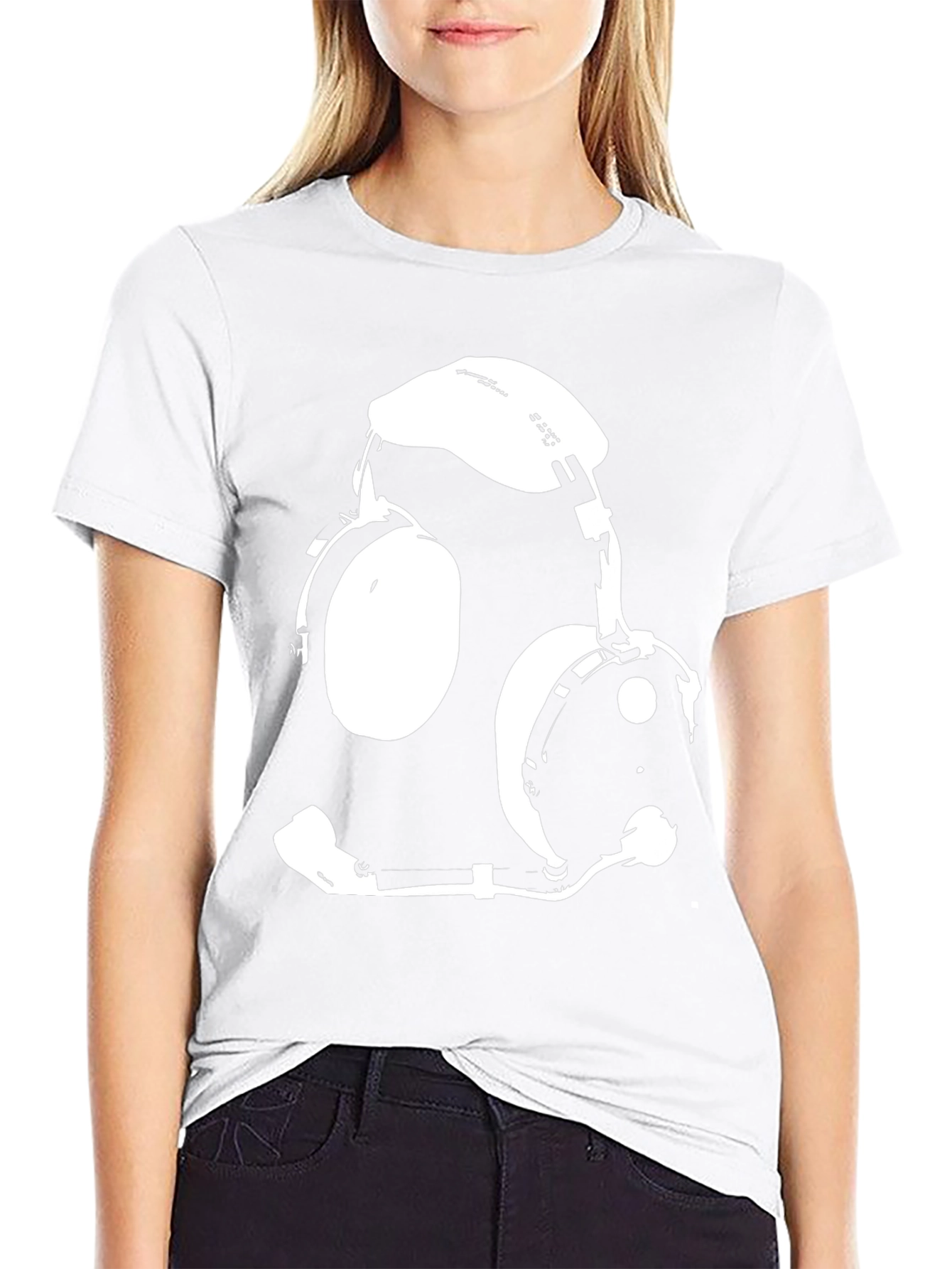 Pilot Headset Graphic Tee - Aviation Enthusiast Shirt