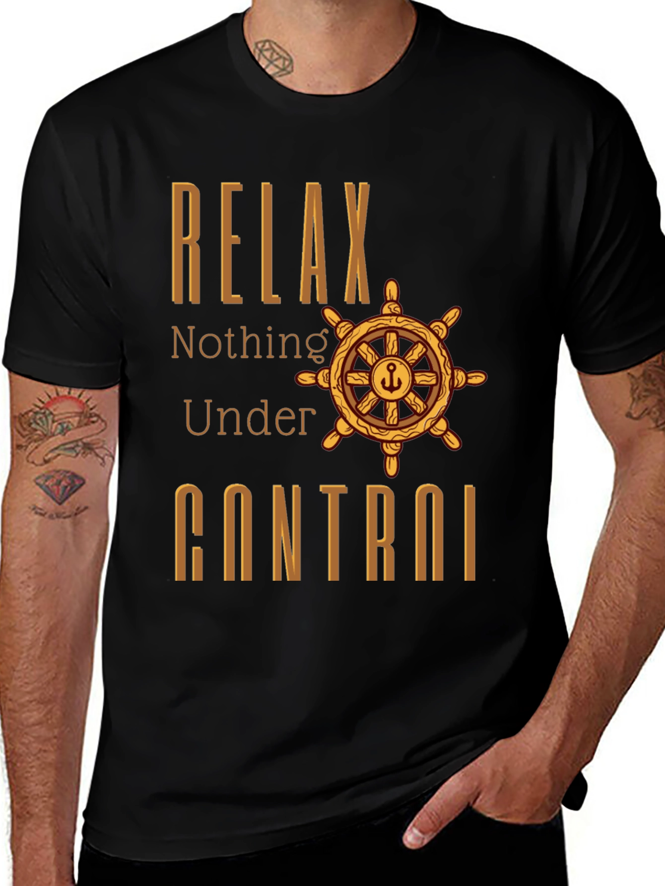 Relax Nothing Under Control T-Shirt