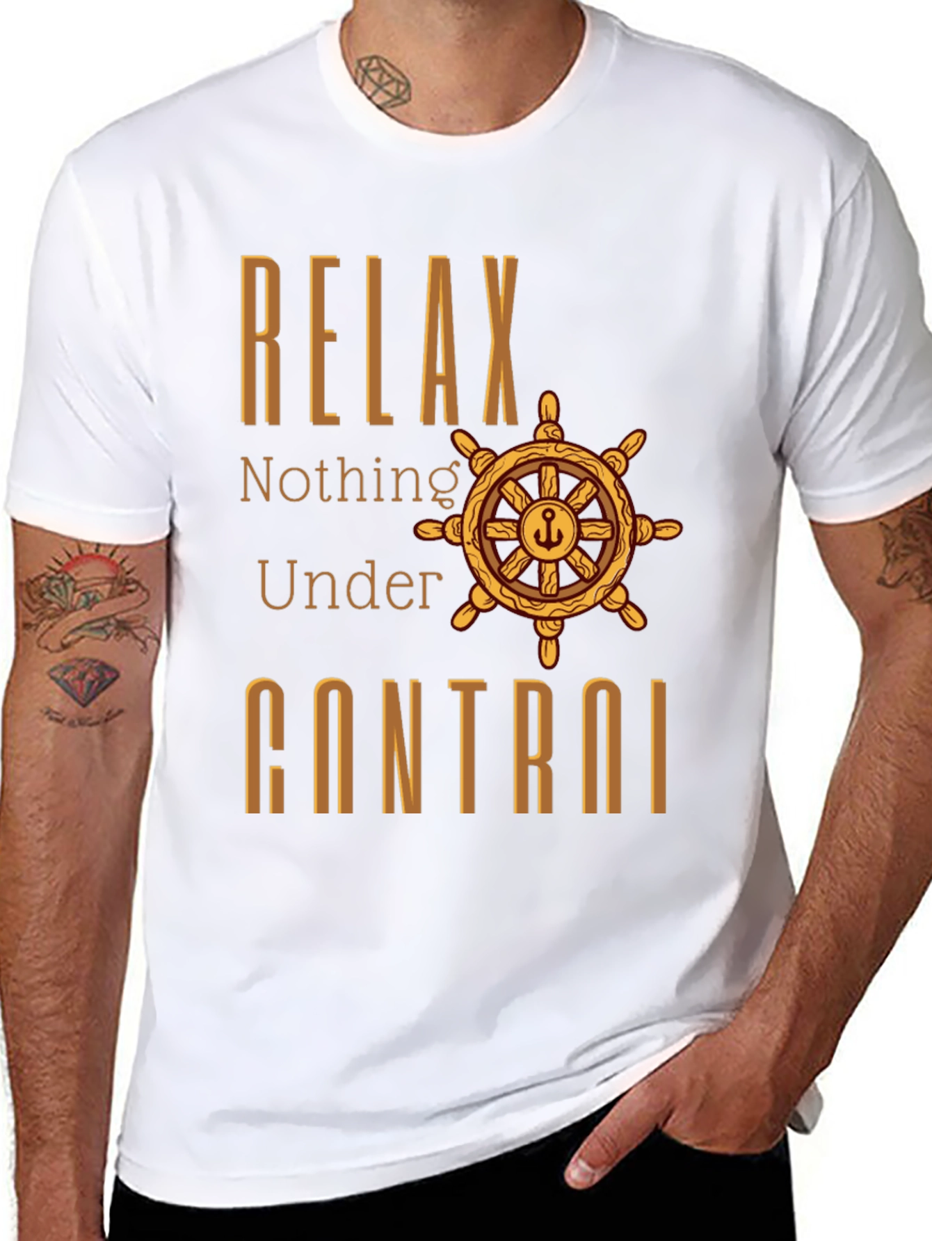 Relax Nothing Under Control T-Shirt