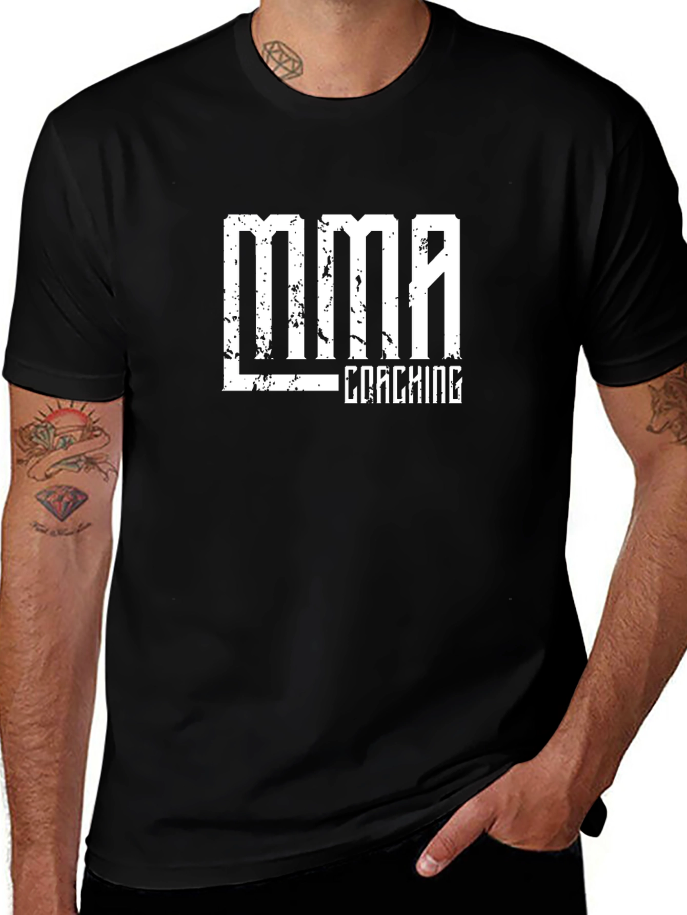 MMA Coaching Black T-Shirt