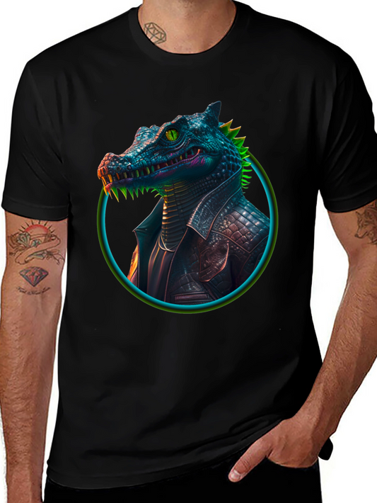 Cool Crocodile T-Shirt - Reptile Graphic Tee