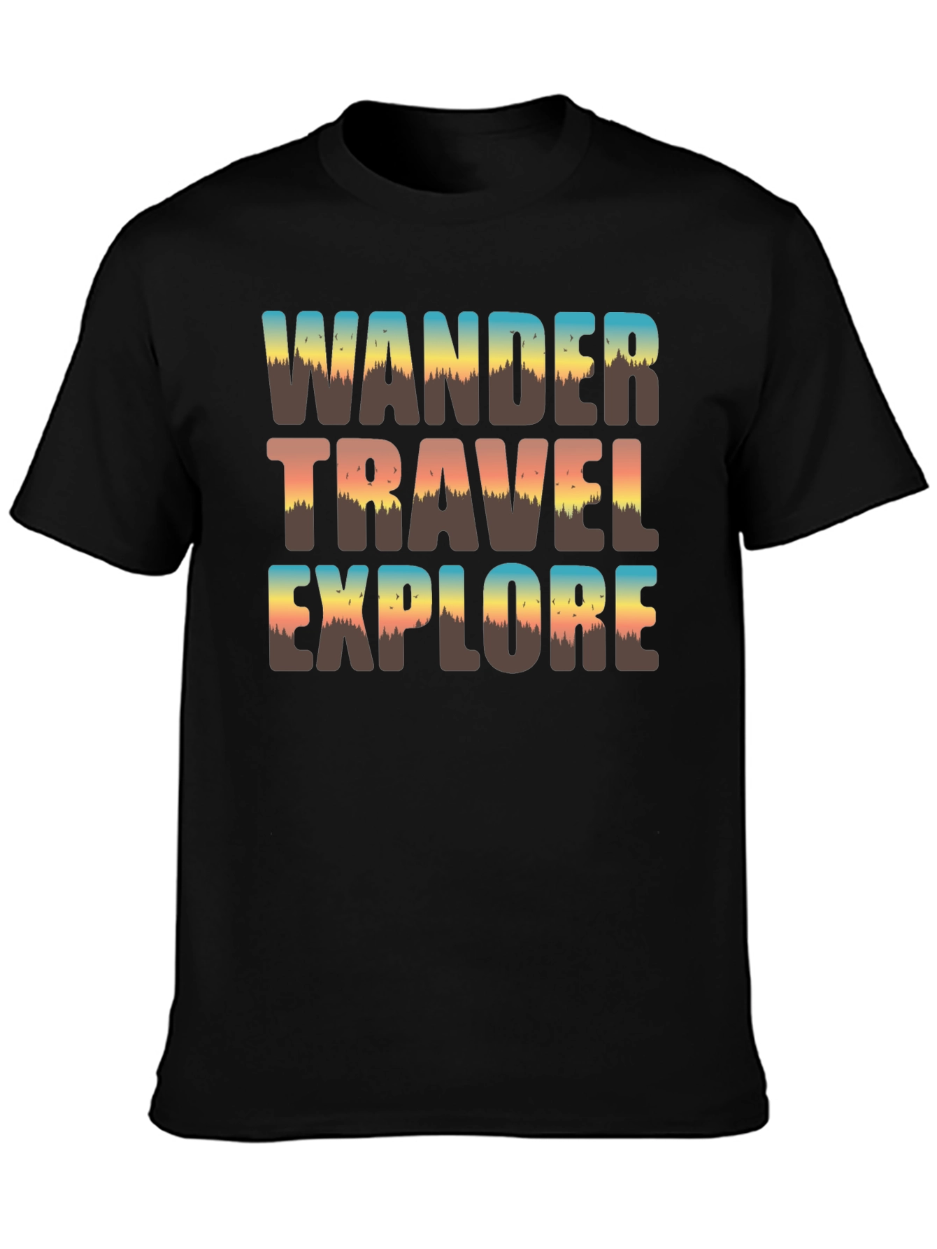 Wander Travel Explore Graphic Tee