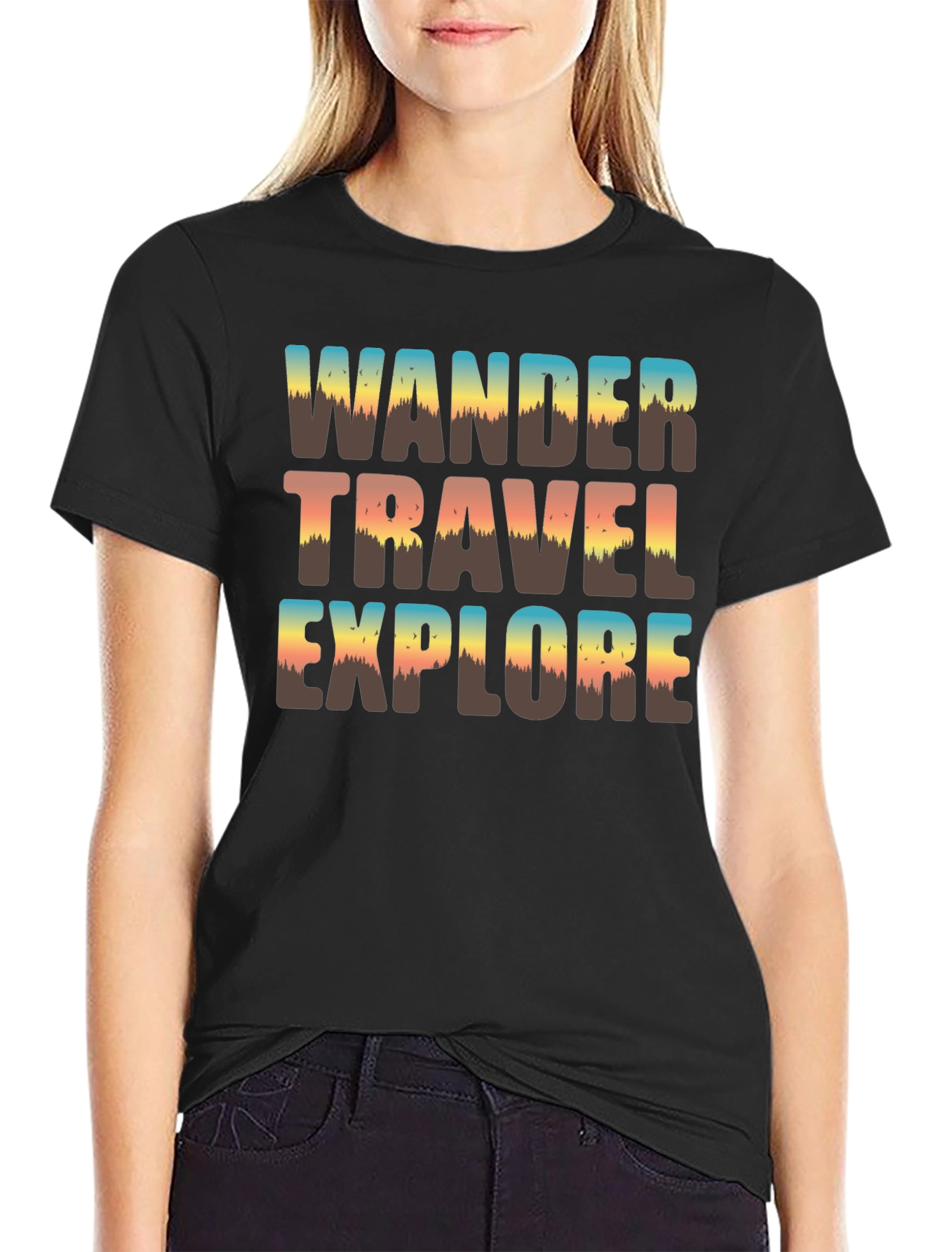 Wander Travel Explore Graphic Tee