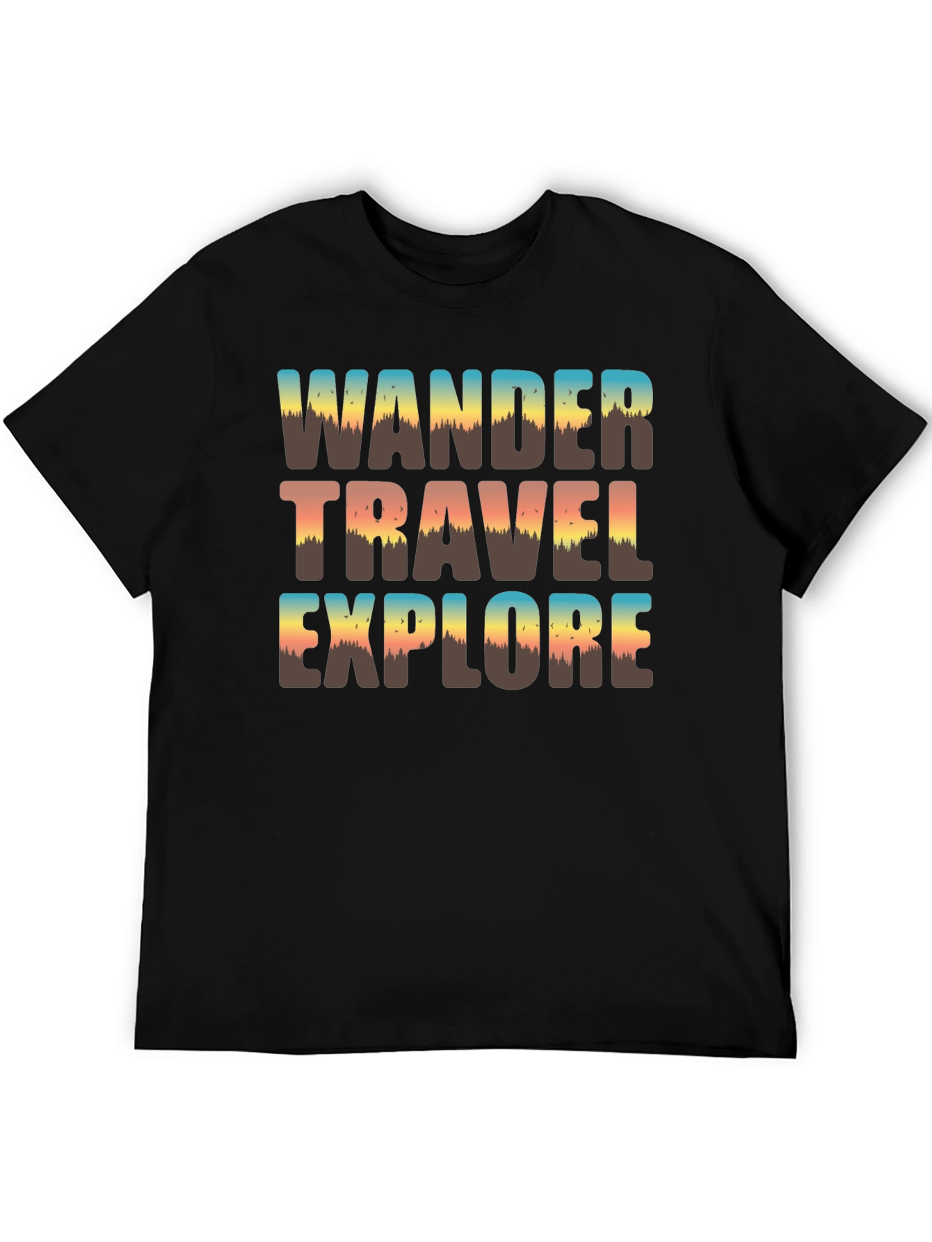 Wander Travel Explore Graphic Tee