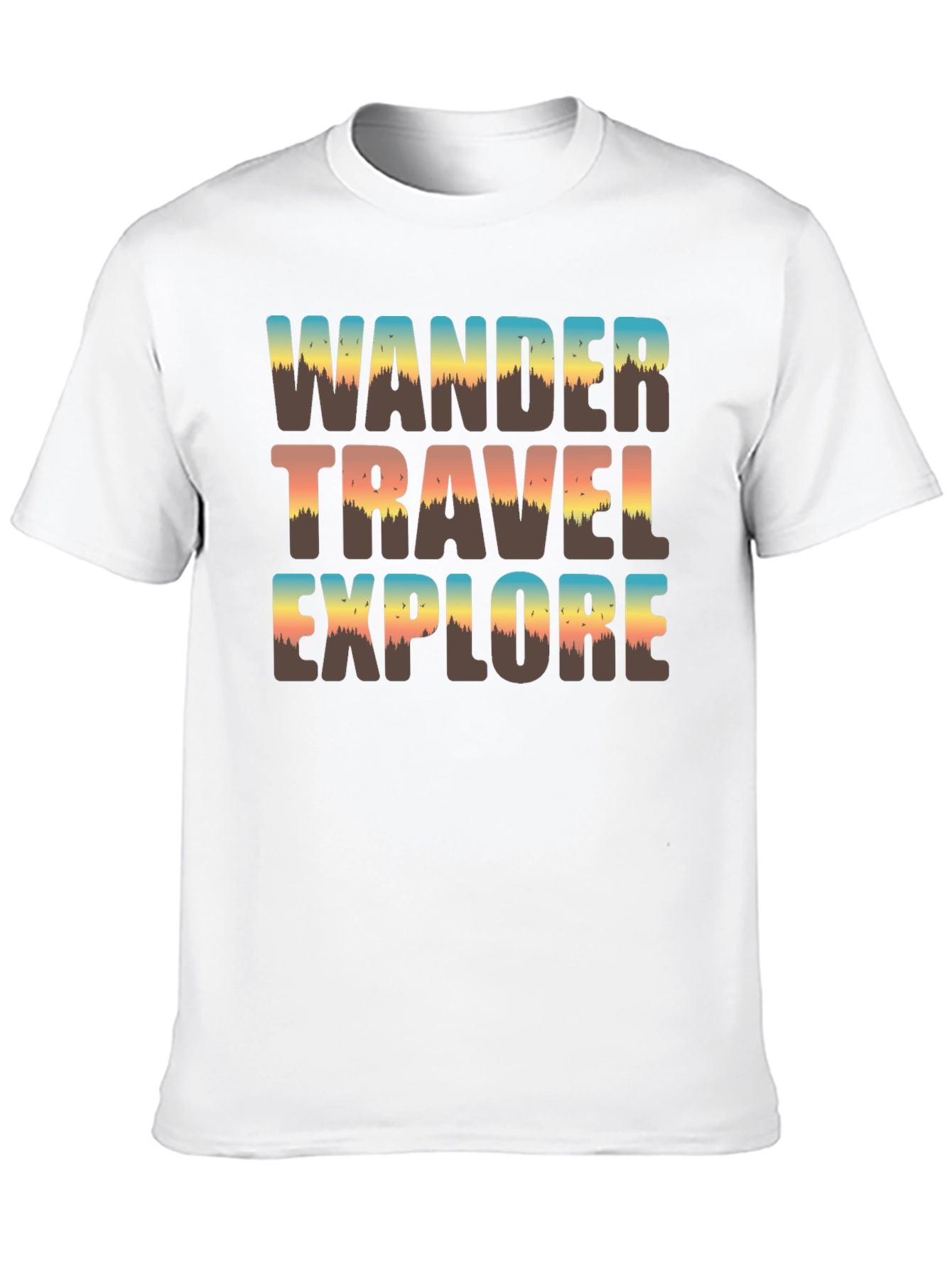 Wander Travel Explore Graphic Tee