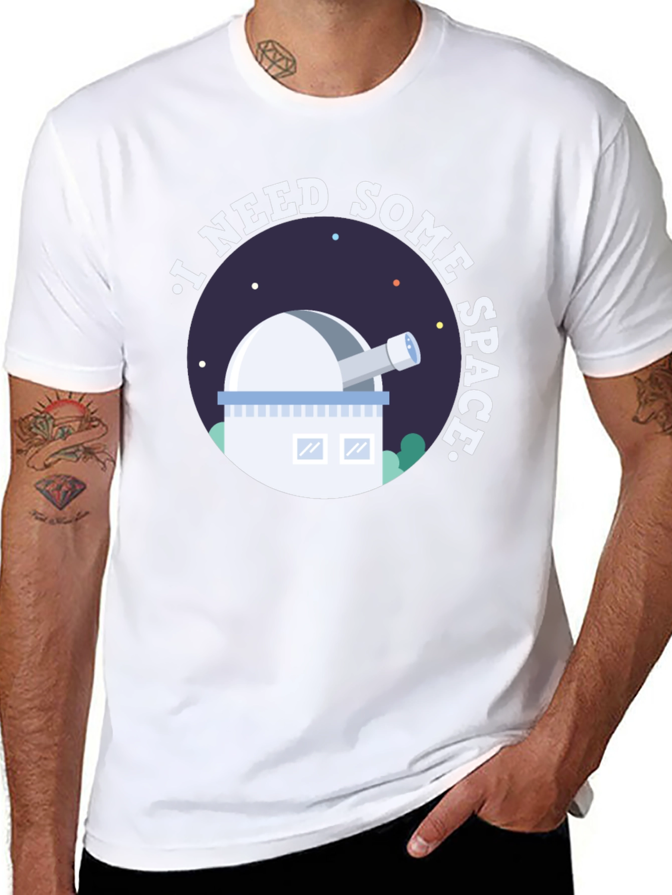 I Need Some Space T-Shirt Astronomy Design