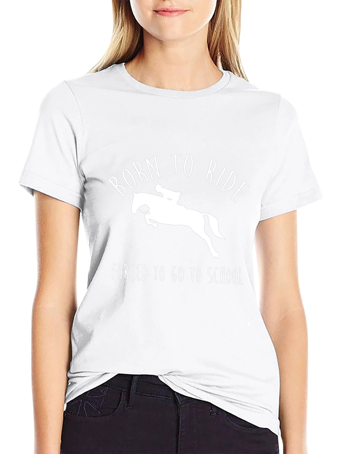 Born to Ride T-Shirt - Equestrian Lover Tee