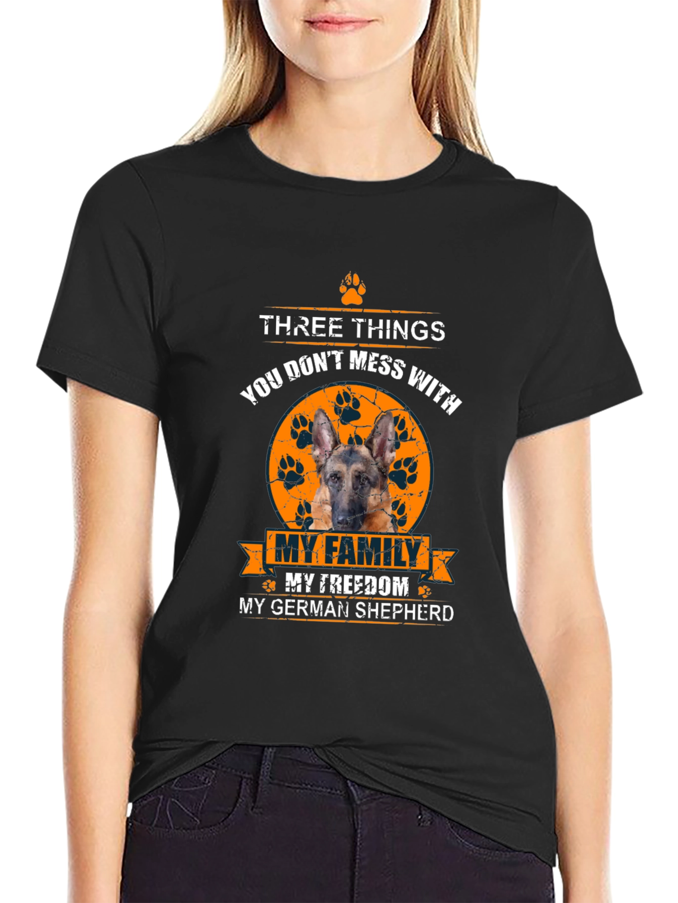 Three Things German Shepherd T-Shirt