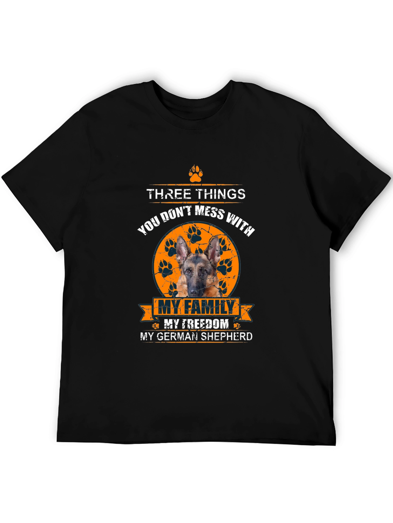 Three Things German Shepherd T-Shirt