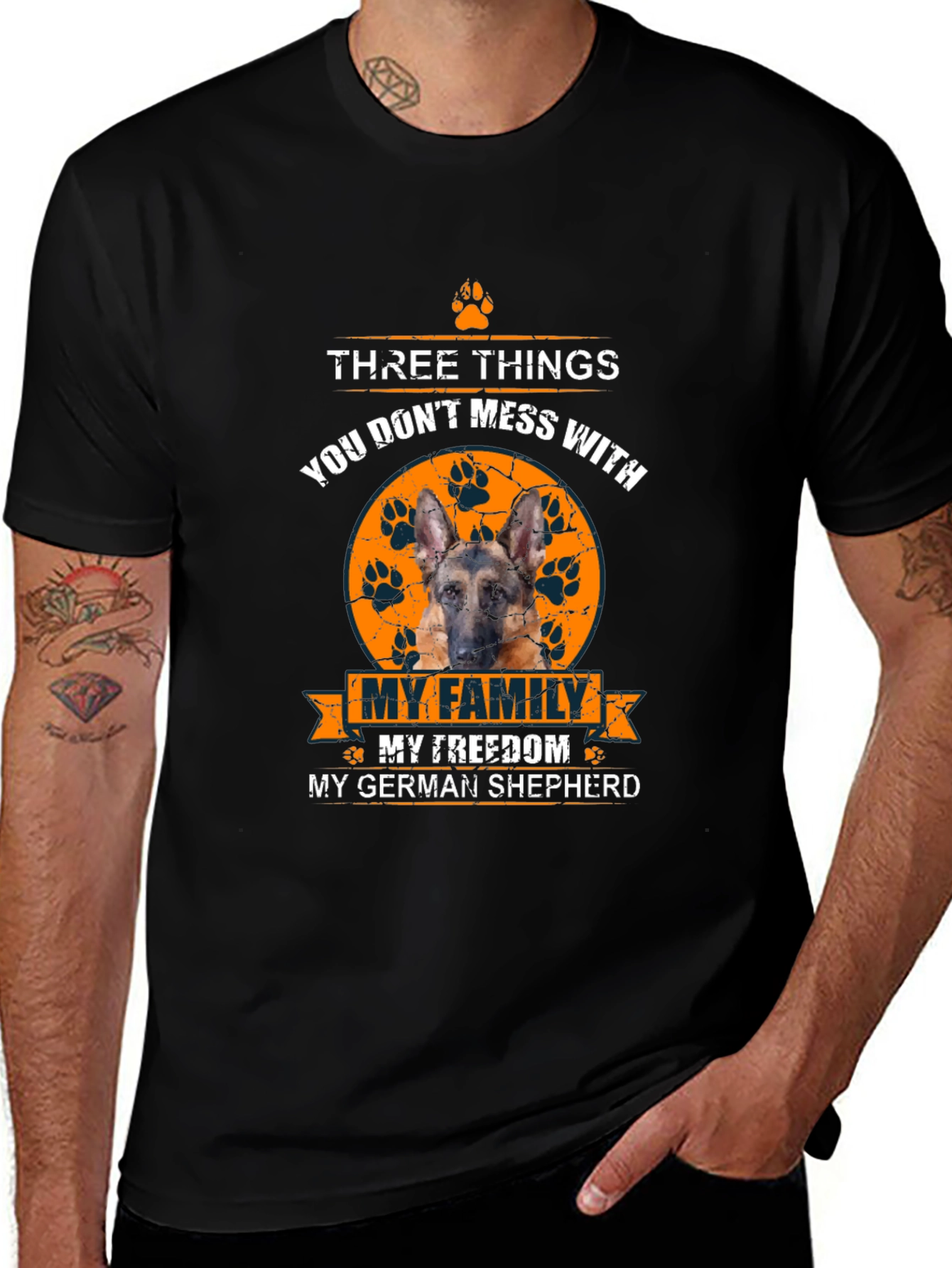 Three Things German Shepherd T-Shirt