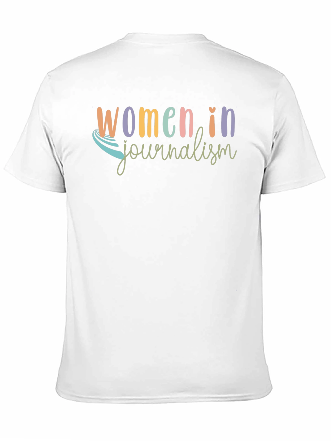 Women in Journalism Black T-Shirt