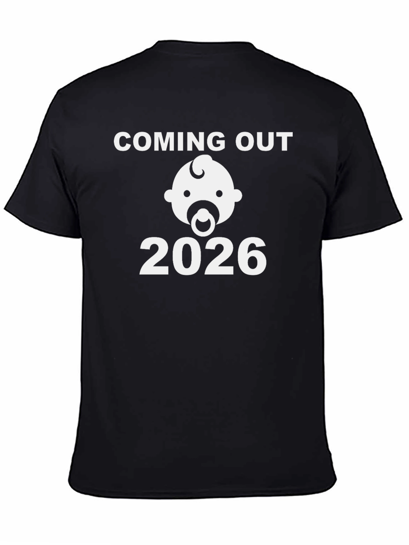 Coming Out 2026 Baby Announcement Tee