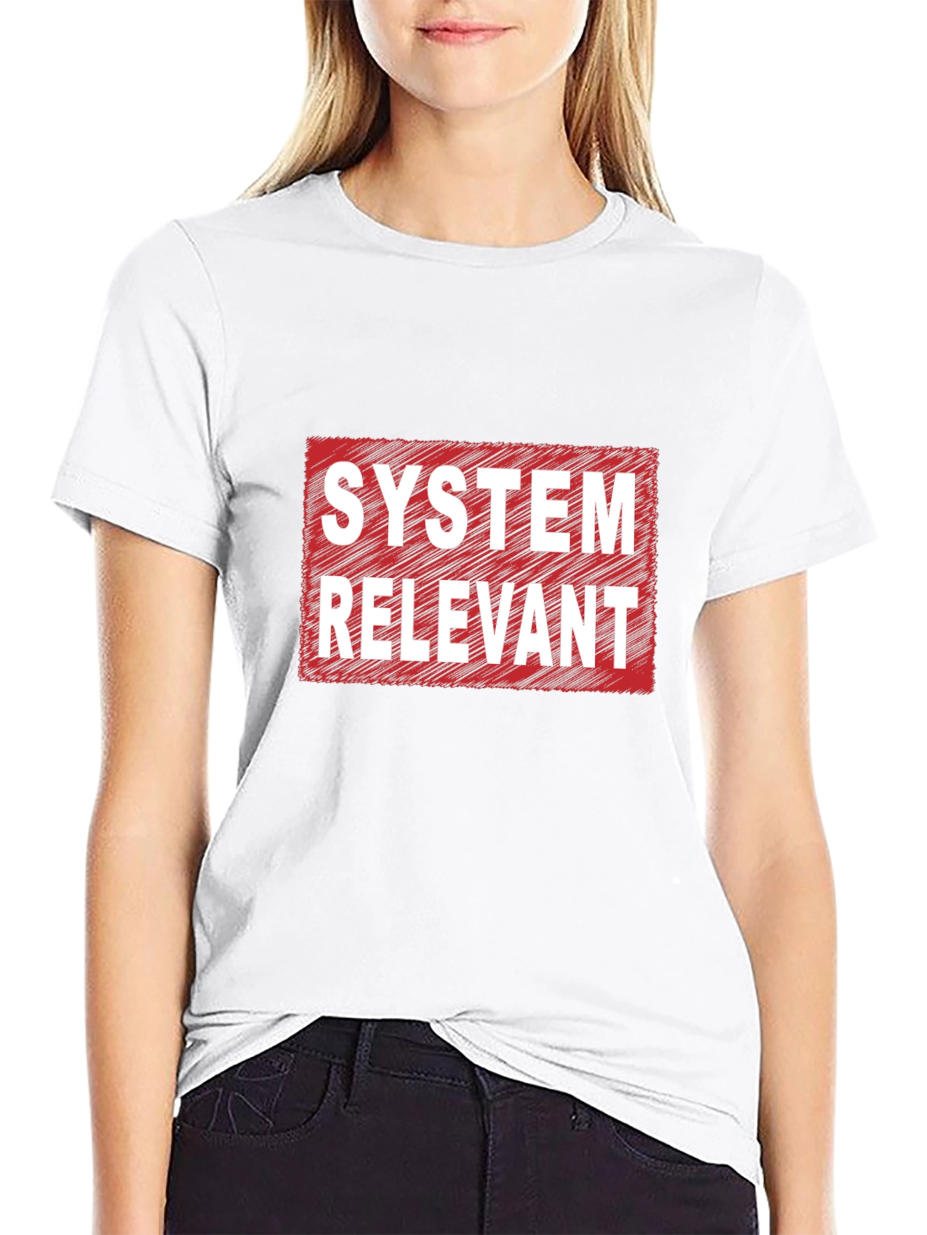 System Relevant Graphic Tee - Black