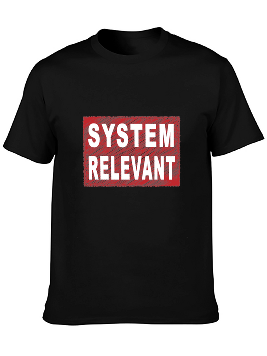 System Relevant Graphic Tee - Black