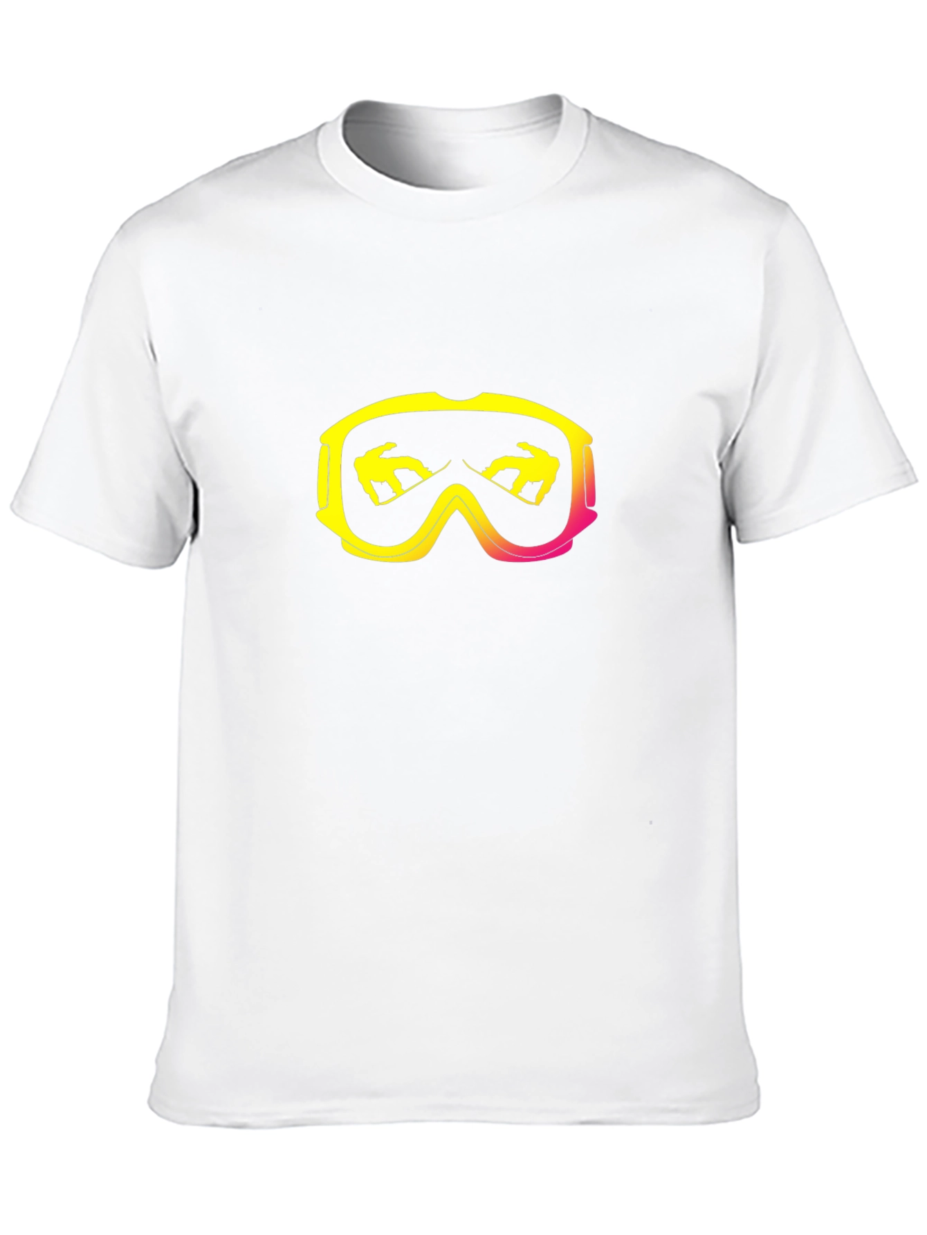 Snowboarder Goggles Graphic T-Shirt - Mountain Ready