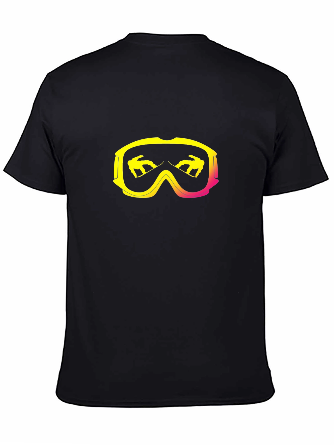 Snowboarder Goggles Graphic T-Shirt - Mountain Ready