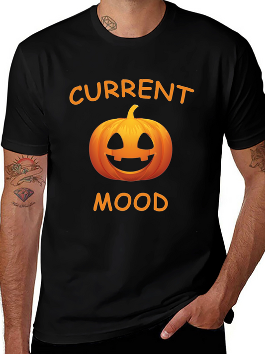 Current Mood Pumpkin Graphic T-Shirt