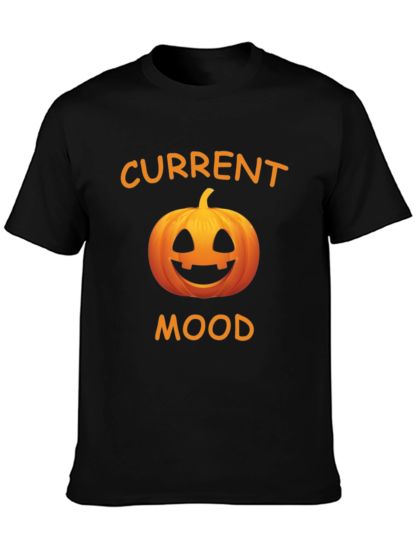 Current Mood Pumpkin Graphic T-Shirt