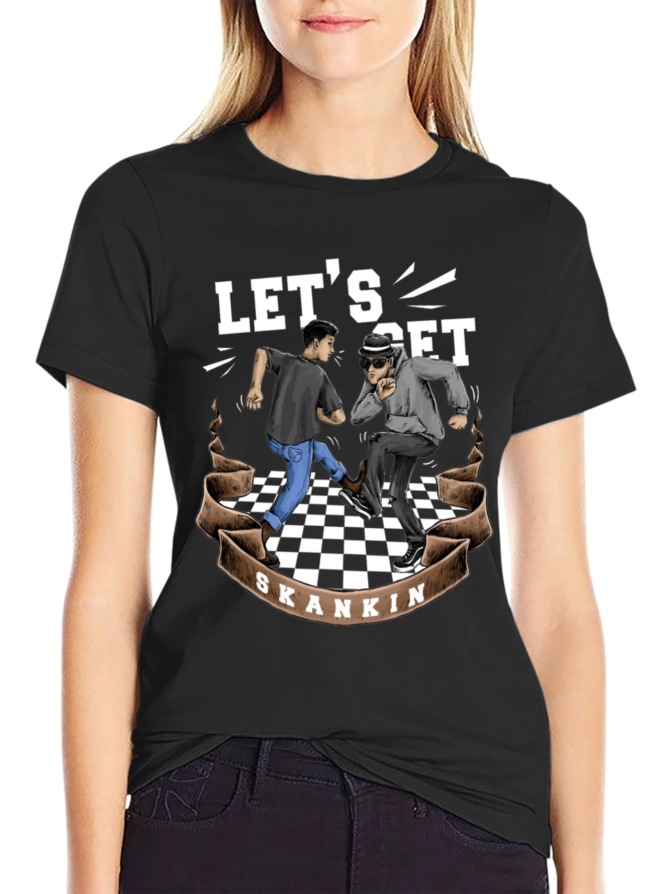 Lets Get Skankin Graphic T-Shirt